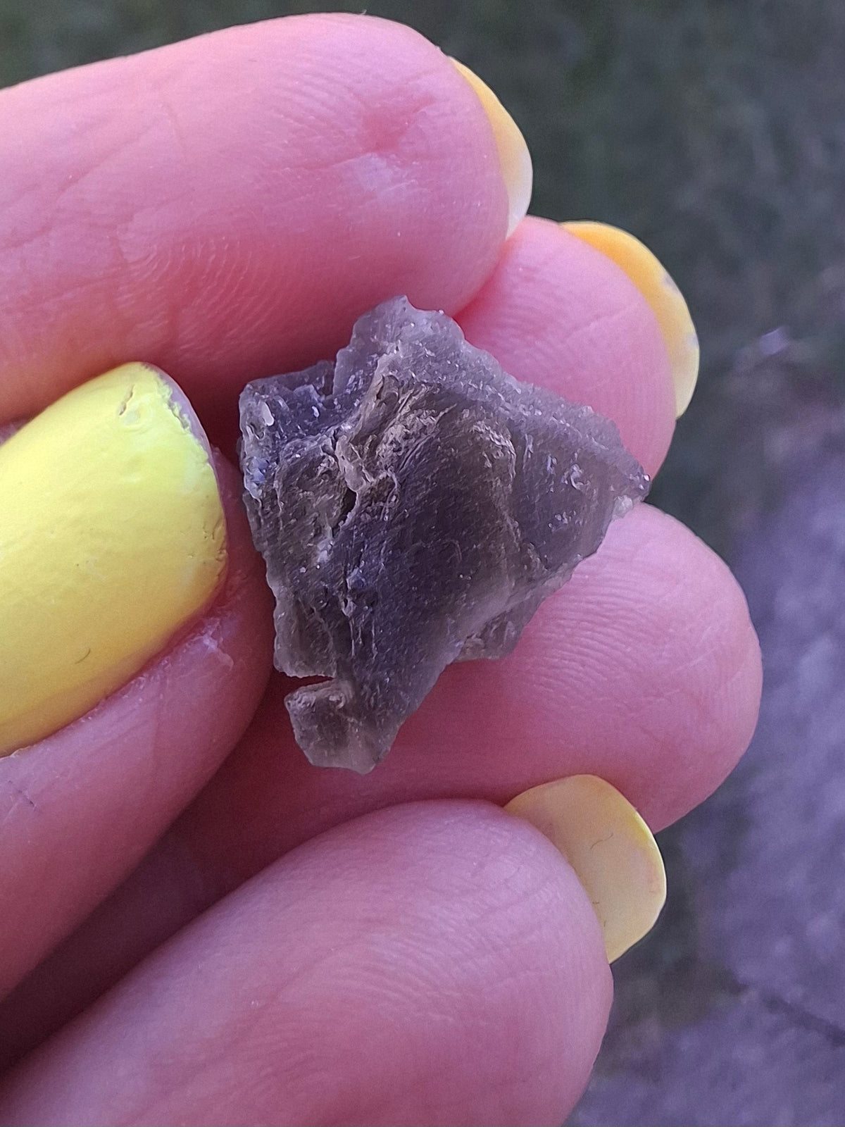 Moldavite Piece, 1.74g, Tektite (Ref: 1513)