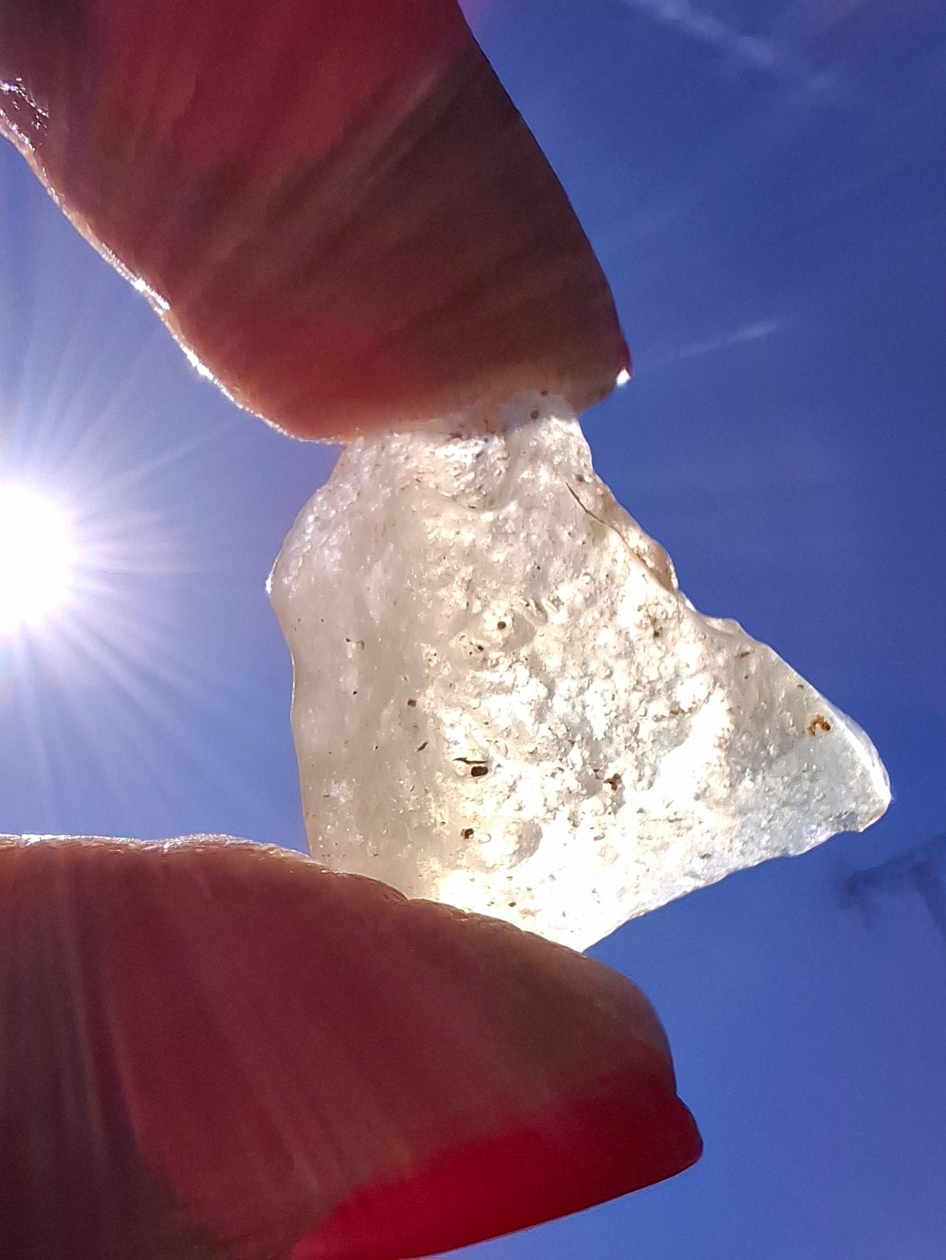 Libyan Desert Glass Piece, 2.09g, Tektite