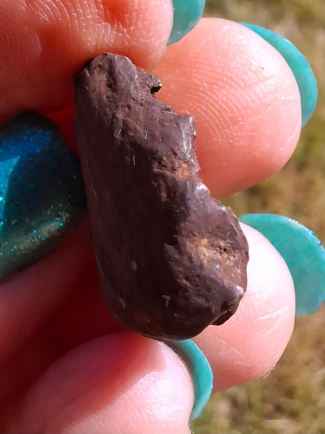 Gebel Kamil Iron Meteorite, 11.21g (Ref: K48)