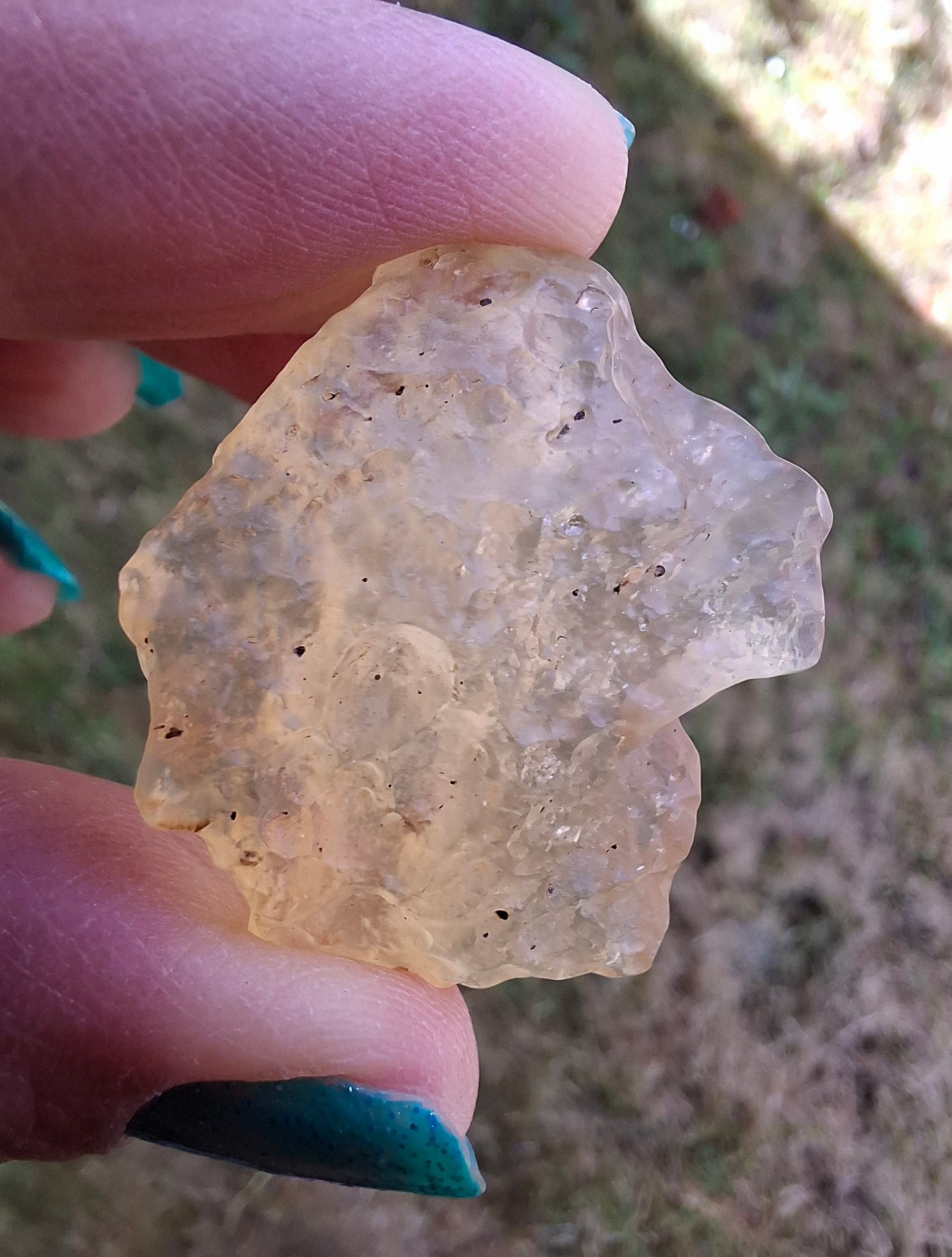 Libyan Desert Glass Piece, 10.00g, Tektite
