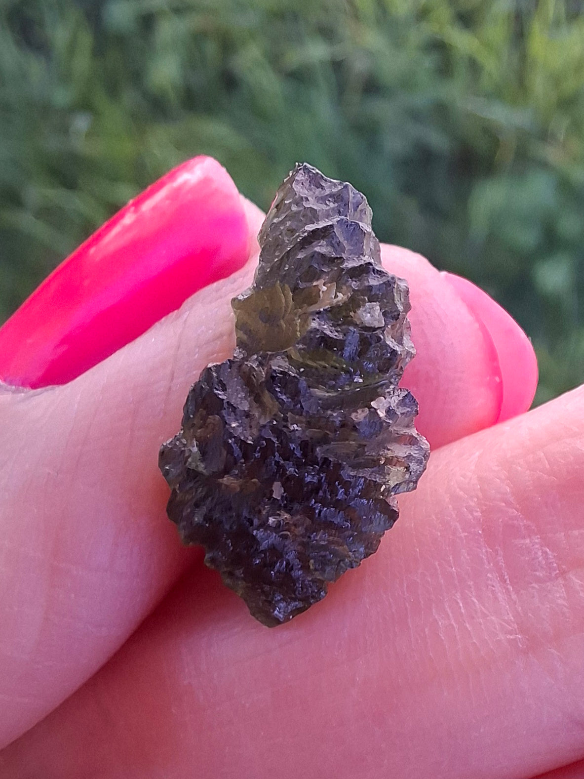 Moldavite Piece, 2.23g, Tektite (Ref: 1401)