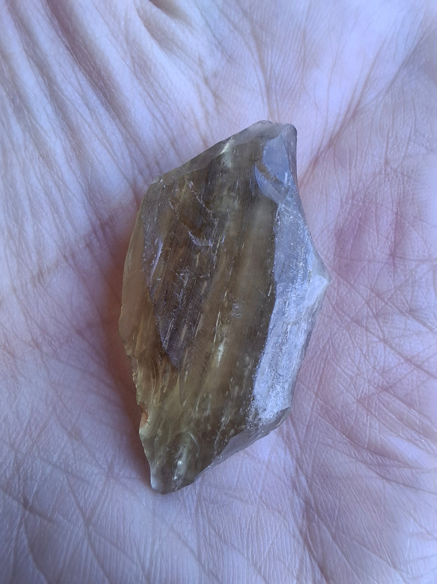 Libyan Desert Glass (darker) Piece, 8.34g, Tektite (Ref: L1370)