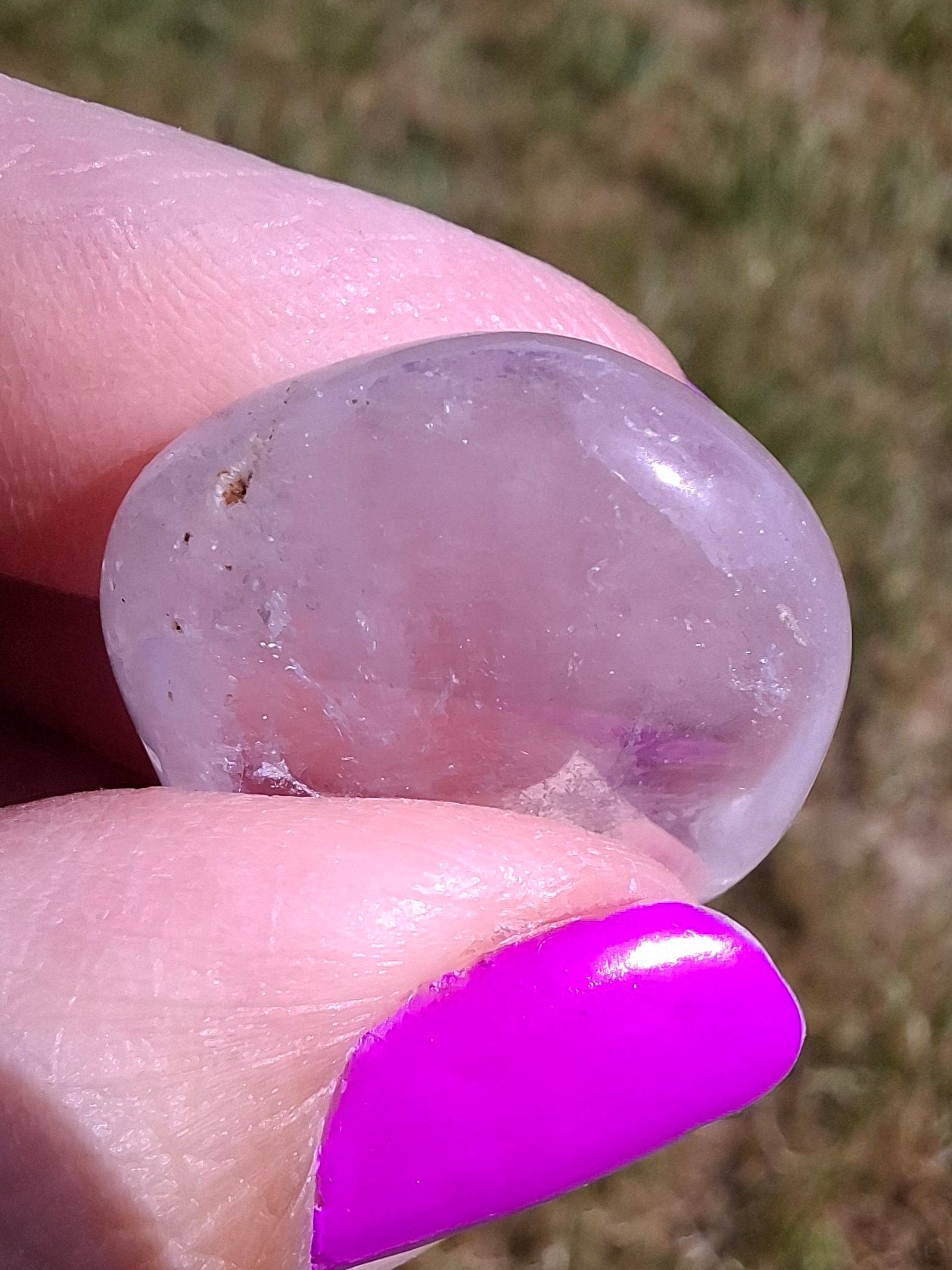 Clear Quartz, Tumble Stone, Crystal (Ref: T31)