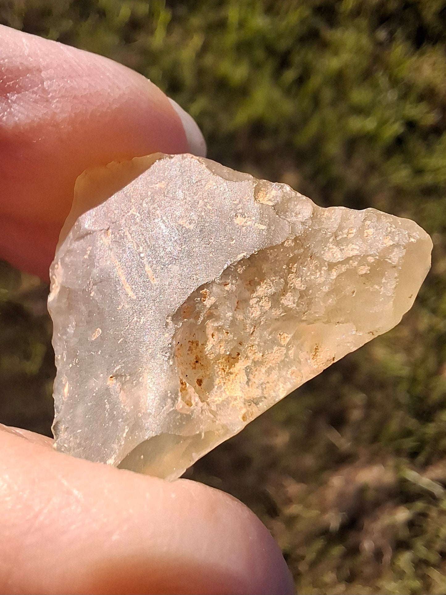 Libyan Desert Glass Piece, 7.91g, Tektite (Ref: LE8)