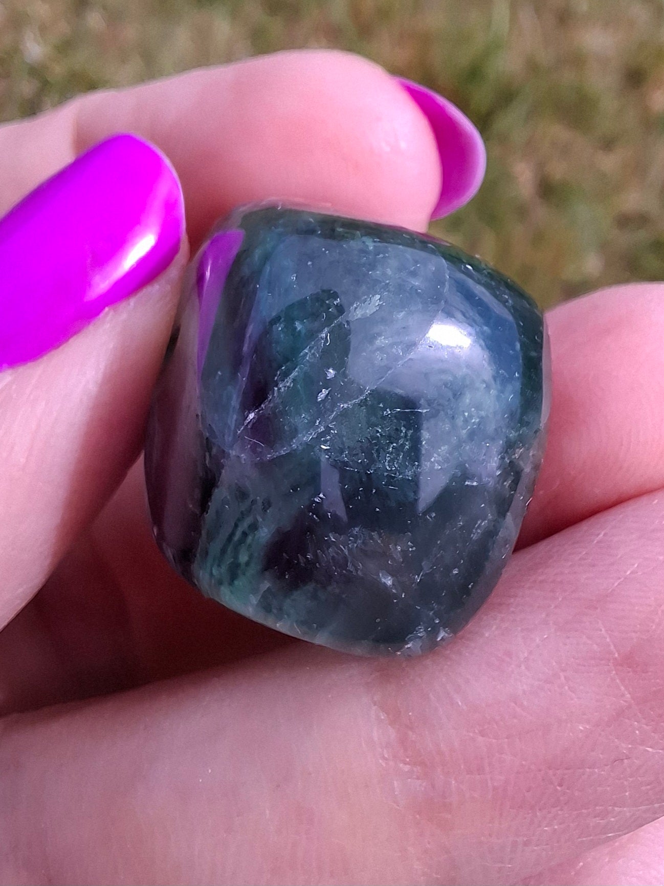 Fluorite, Tumble Stone, Crystal (Ref: T57)