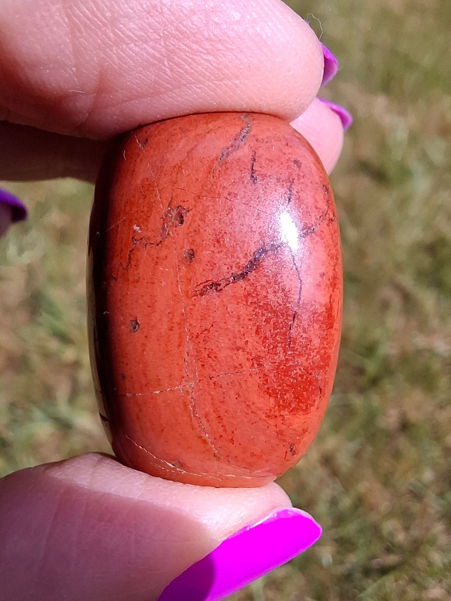 Red Jasper, Tumble Stone, Crystal (Ref: T82)