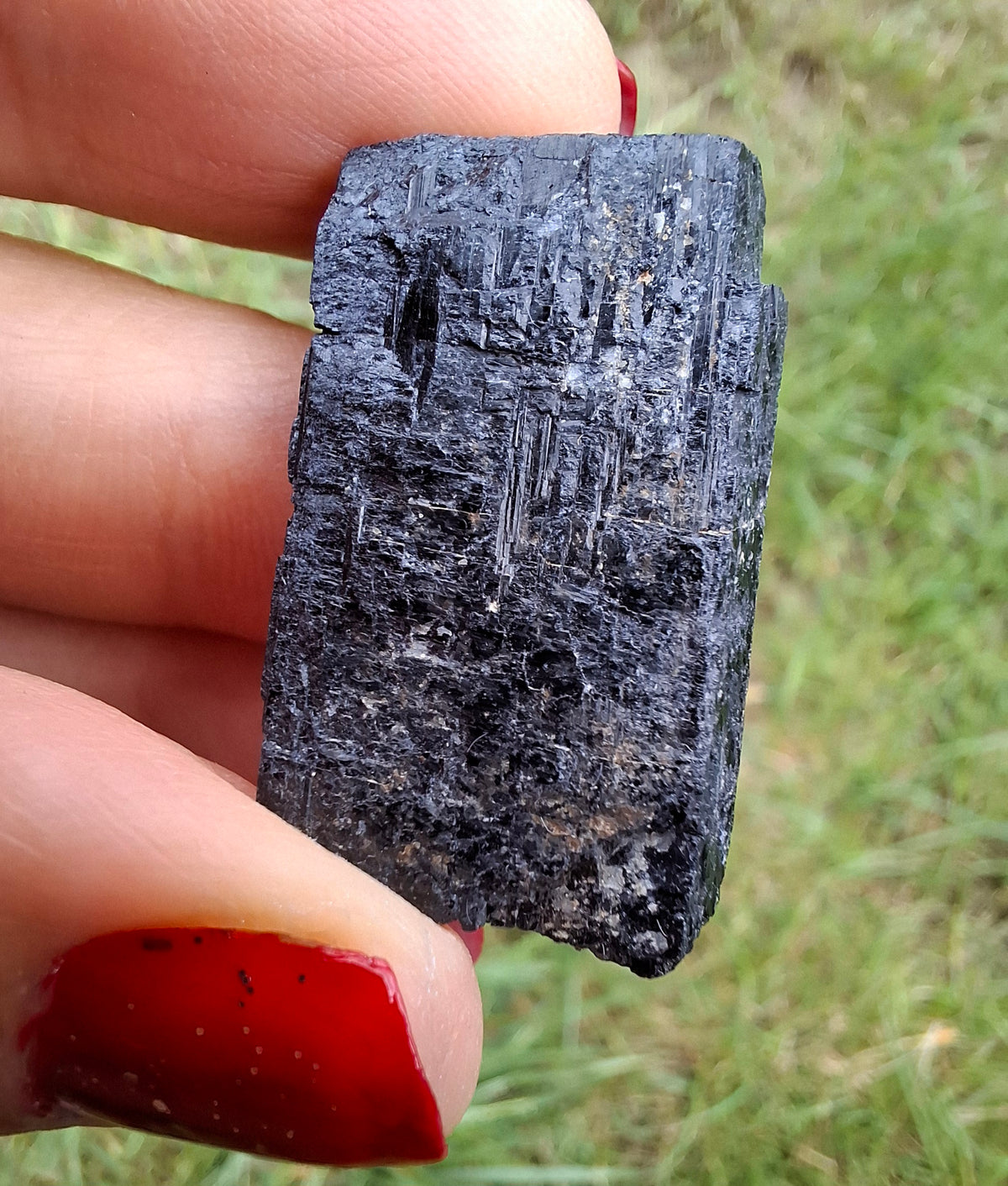 Black Tourmaline RAW, 11.97g, Crystal (Ref: RBT5)