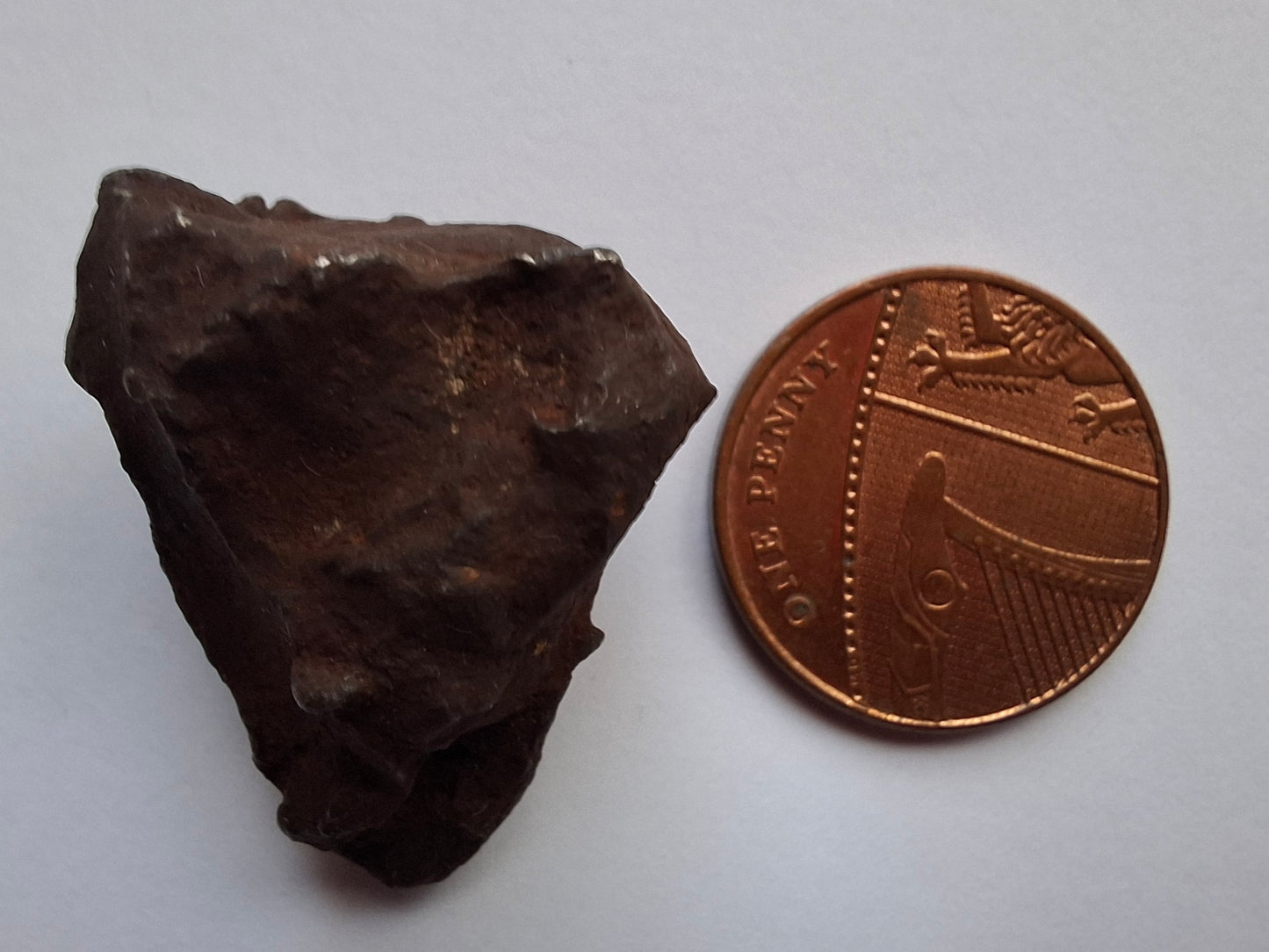 Gebel Kamil Iron Meteorite, 25.42g (Ref: K38)