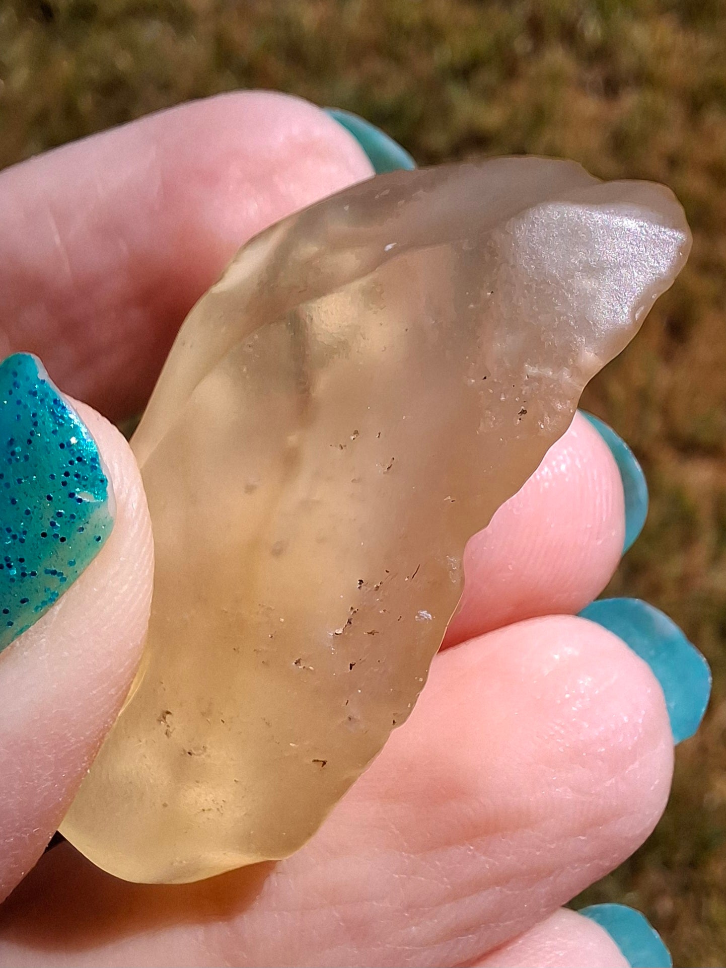 Libyan Desert Glass Piece, 12.08g, Tektite