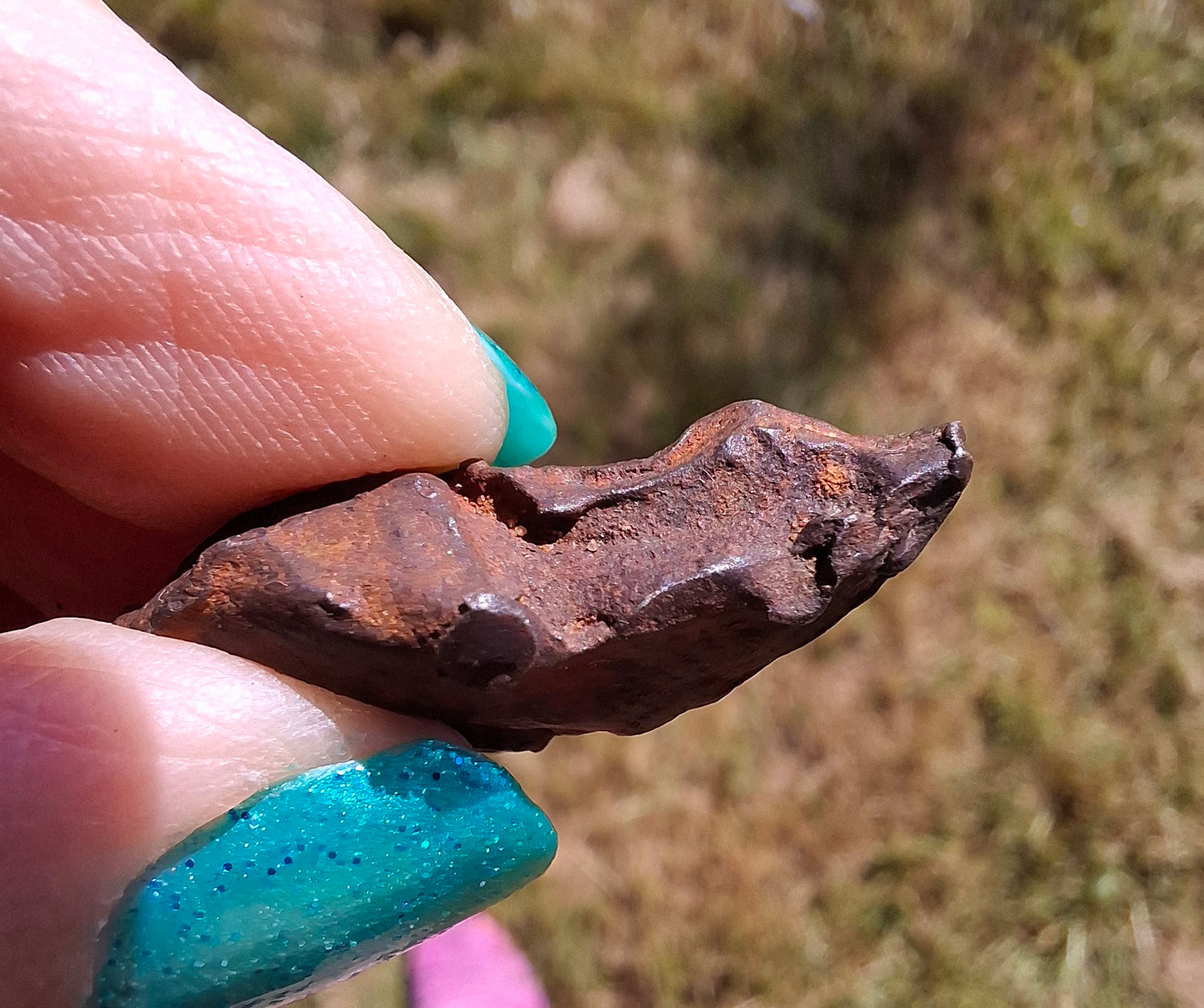 Gebel Kamil Iron Meteorite, 9.78g (Ref: K39)