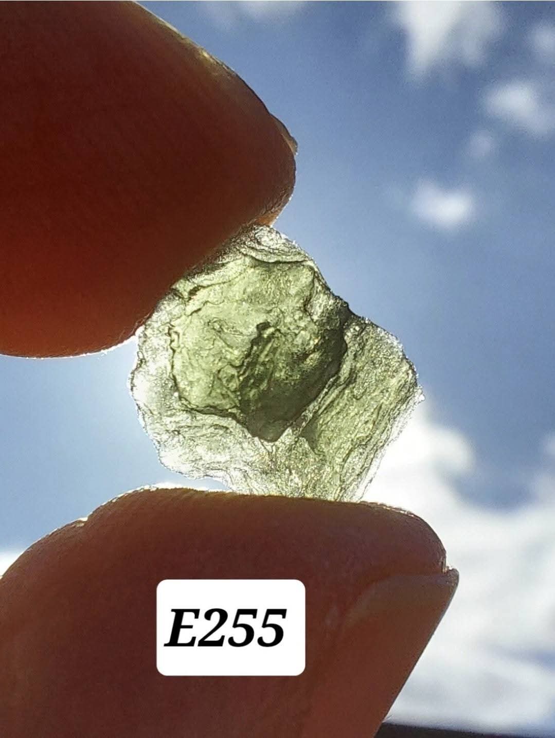 Moldavite Piece, 0.54g, Tektite (Ref: E255)