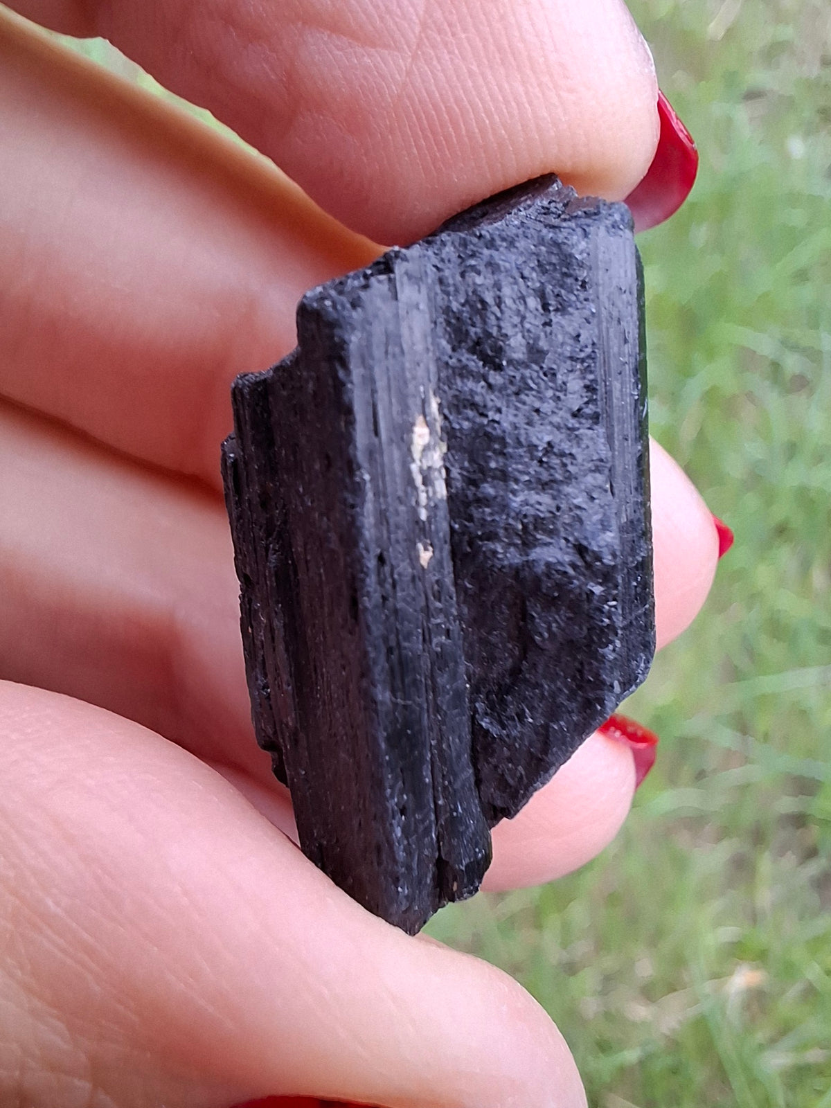 Black Tourmaline RAW, 12.40g, Crystal (Ref: RBT2)