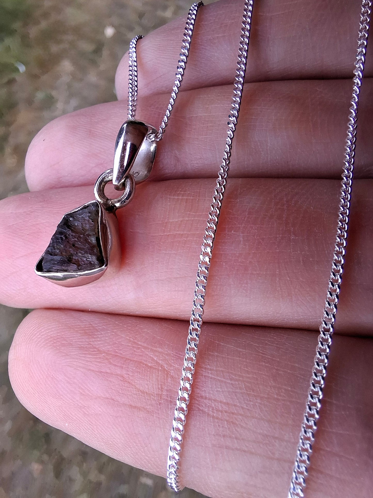 Curb Diamond cut, 1.2mm, 18 inch, 925 Silver CHAIN (Ref: chain-5)
