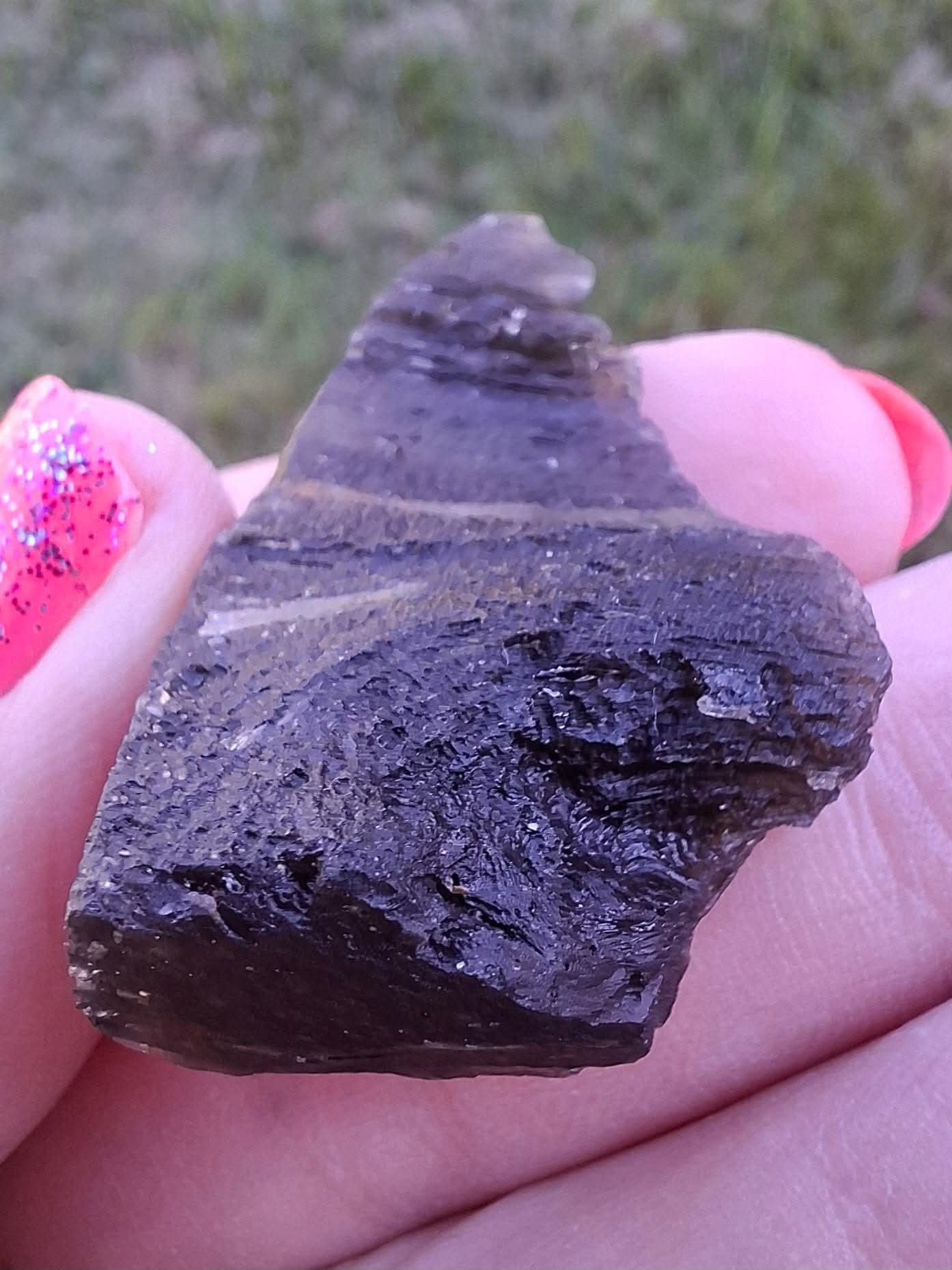 Moldavite Piece, JAKULE, 11.71g, Tektite (Ref: 1173)