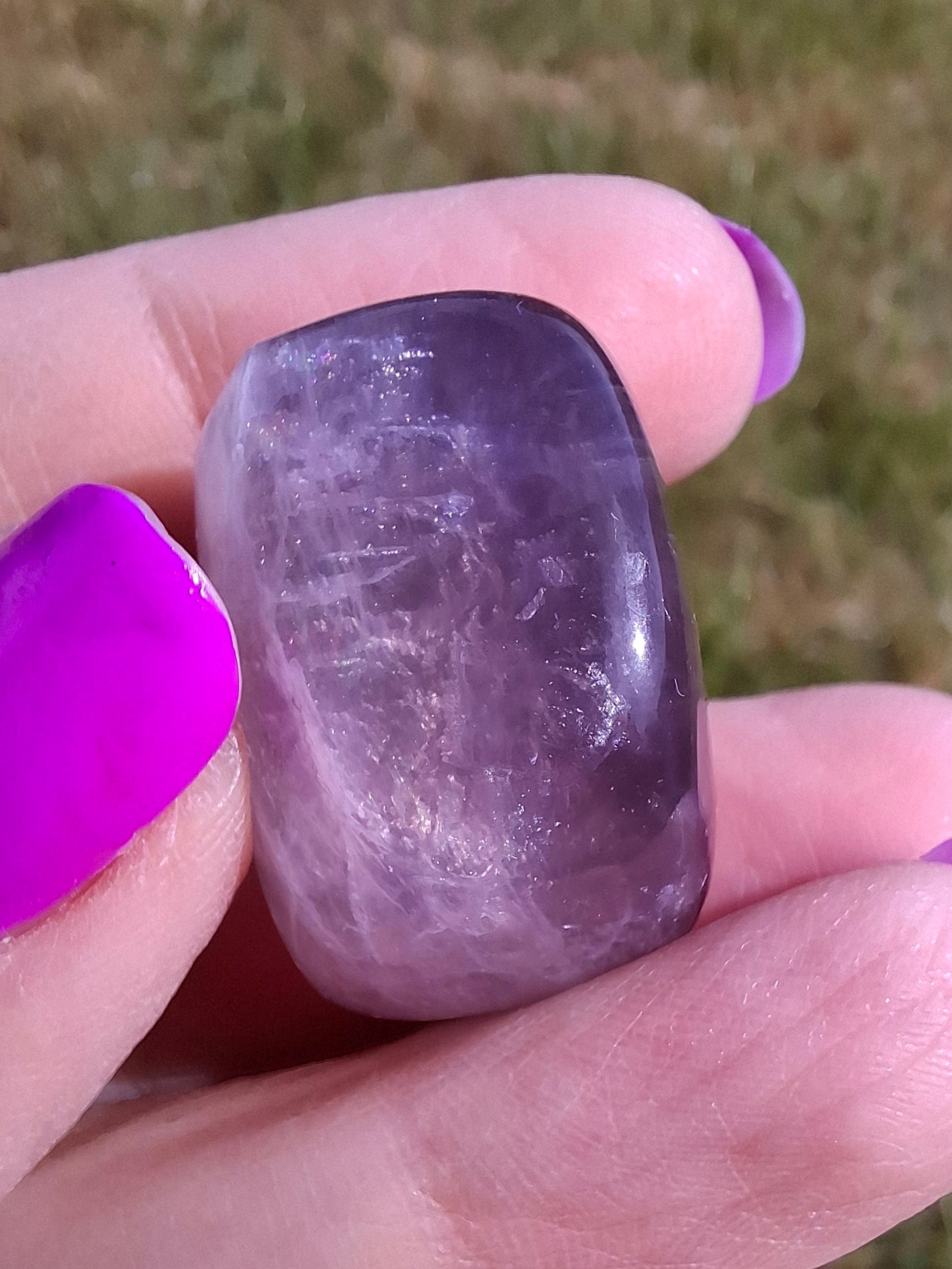 Fluorite, Tumble Stone, Crystal (Ref: T58)