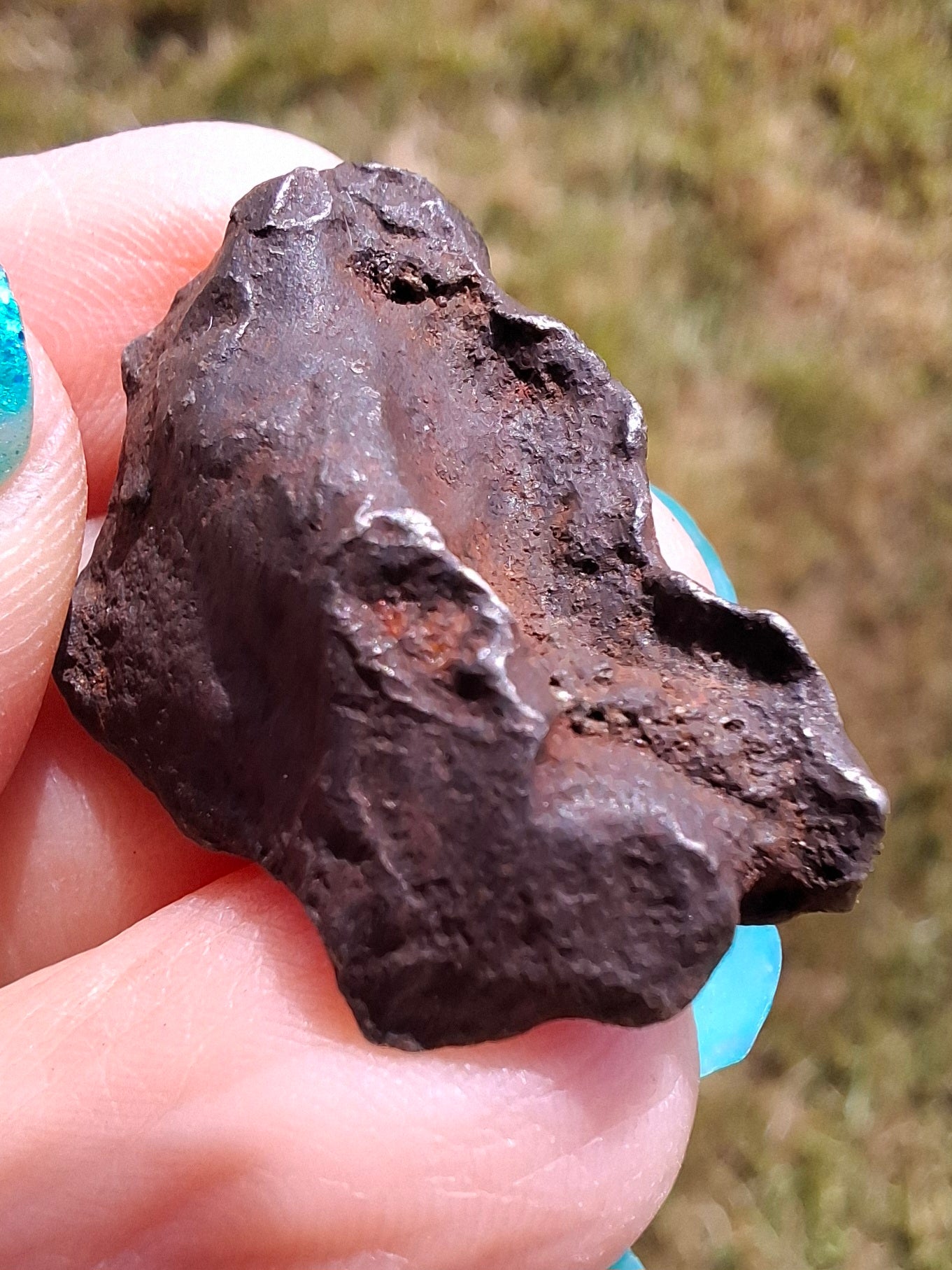 Gebel Kamil Iron Meteorite, 12.64g (Ref: K31)