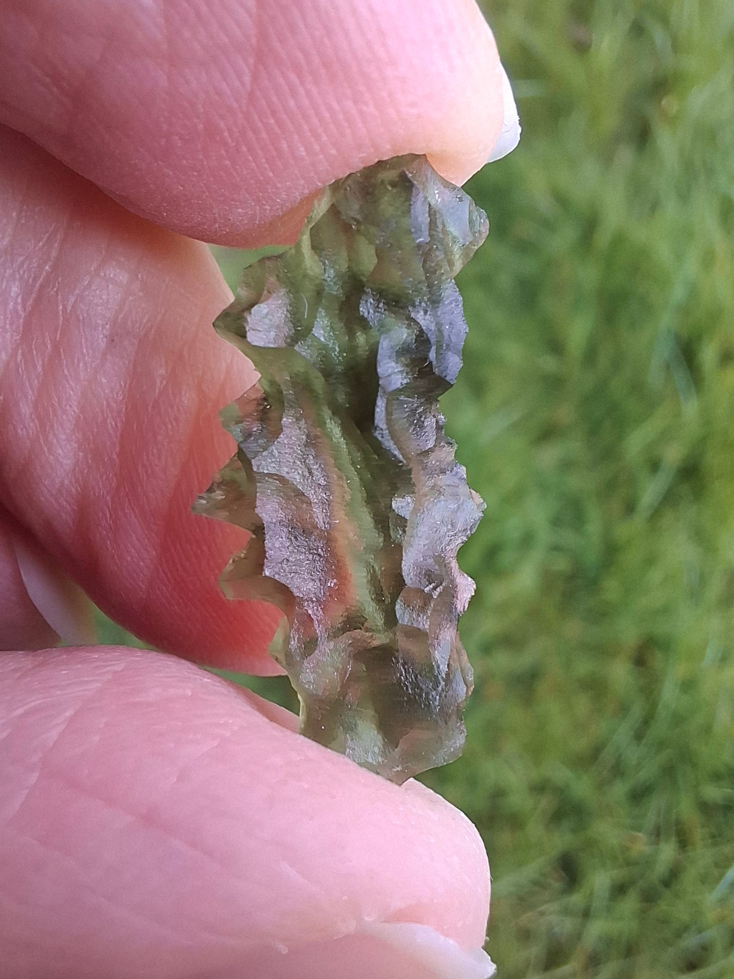 Moldavite Piece, JEZKOVNA BESEDNICE, 1.16g, Tektite (Ref: 1285)