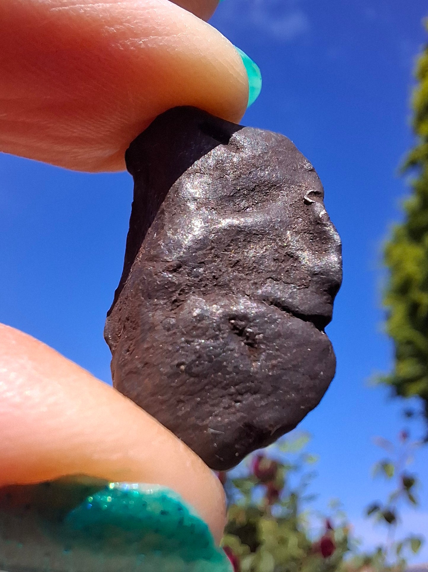 Gebel Kamil Iron Meteorite, 12.34g (Ref: K44)