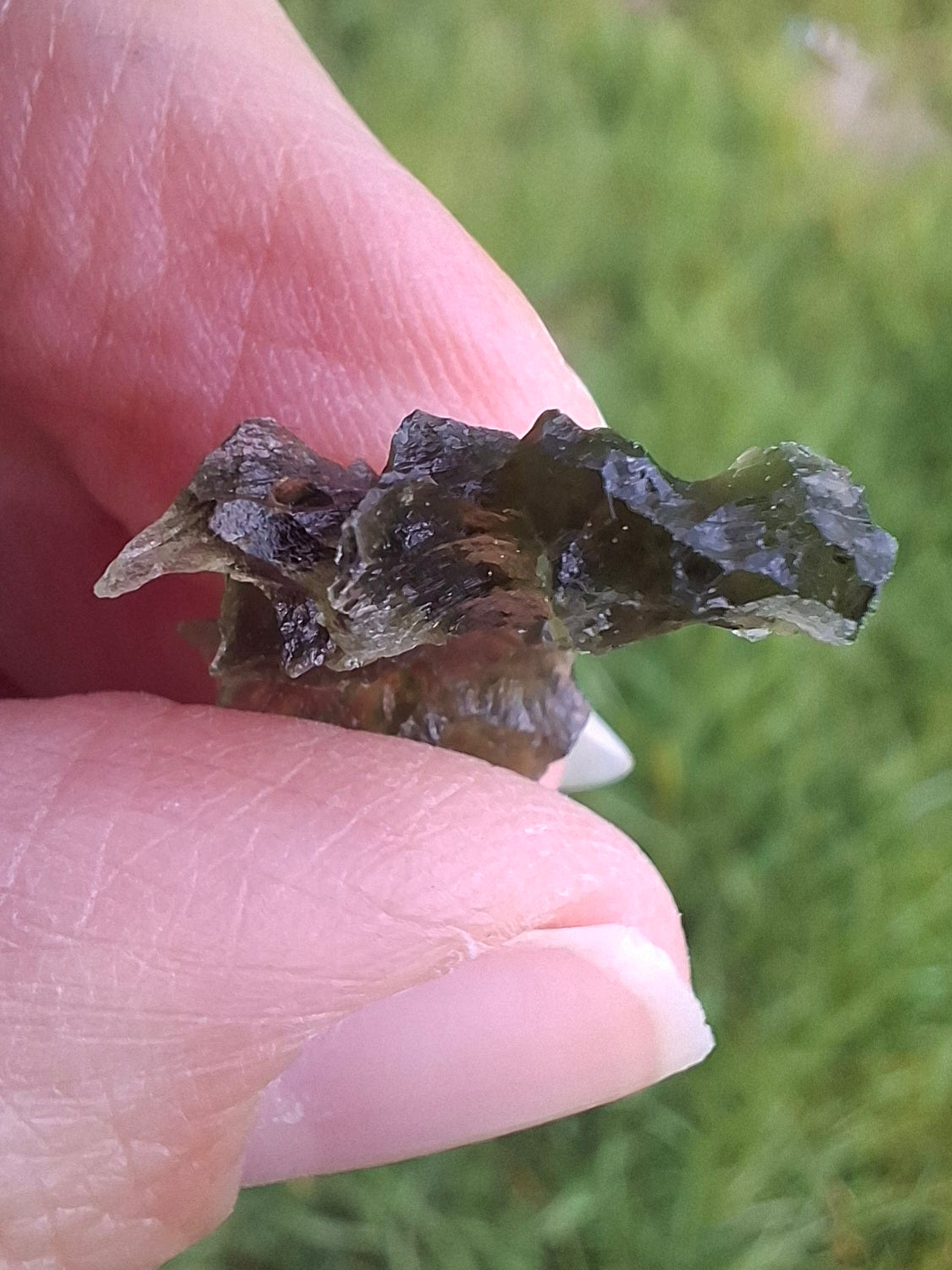 Moldavite Piece, JEZKOVNA BESEDNICE, 1.41g, Tektite (Ref: 1284)