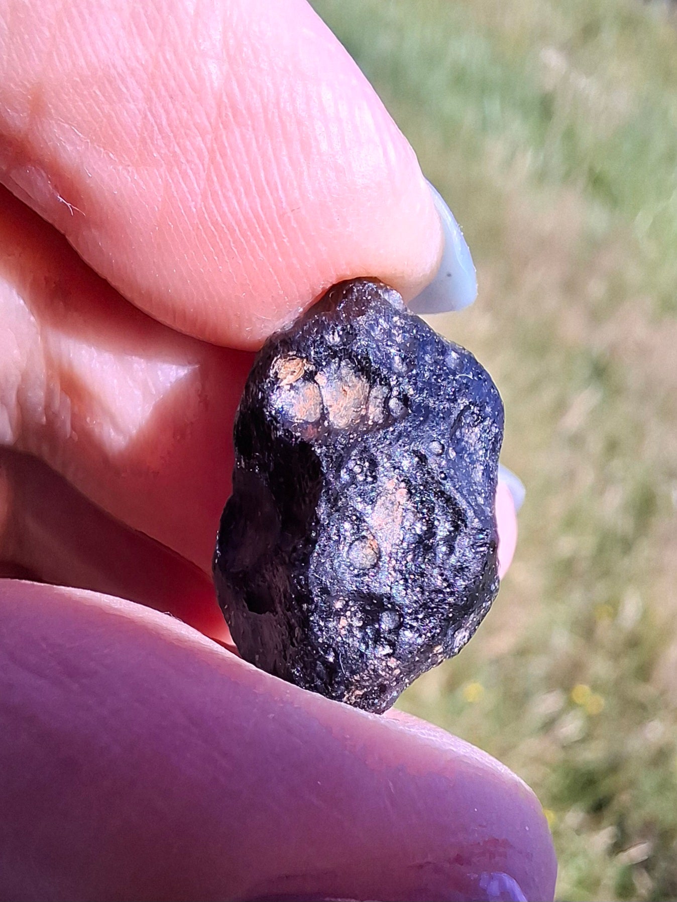 Ivory Coast (Ivorite), RAREST TEKTITE IN THE WORLD, 2.76g, Tektite (Ref: IV1)
