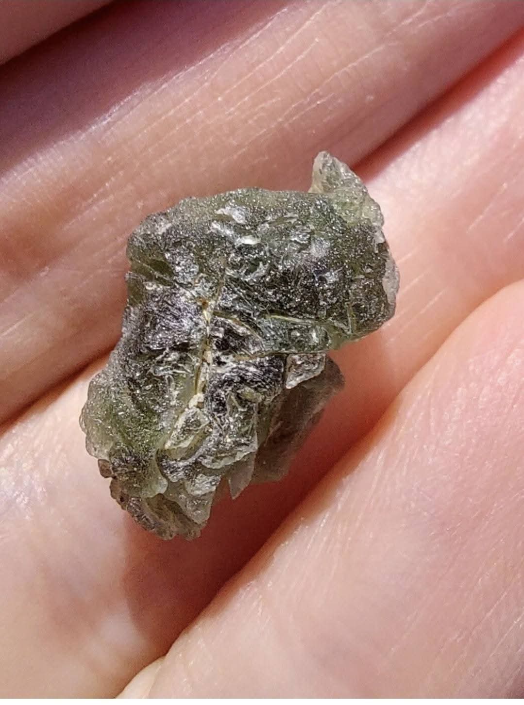 Moldavite Piece, 1.82g, Tektite (Ref: E172)