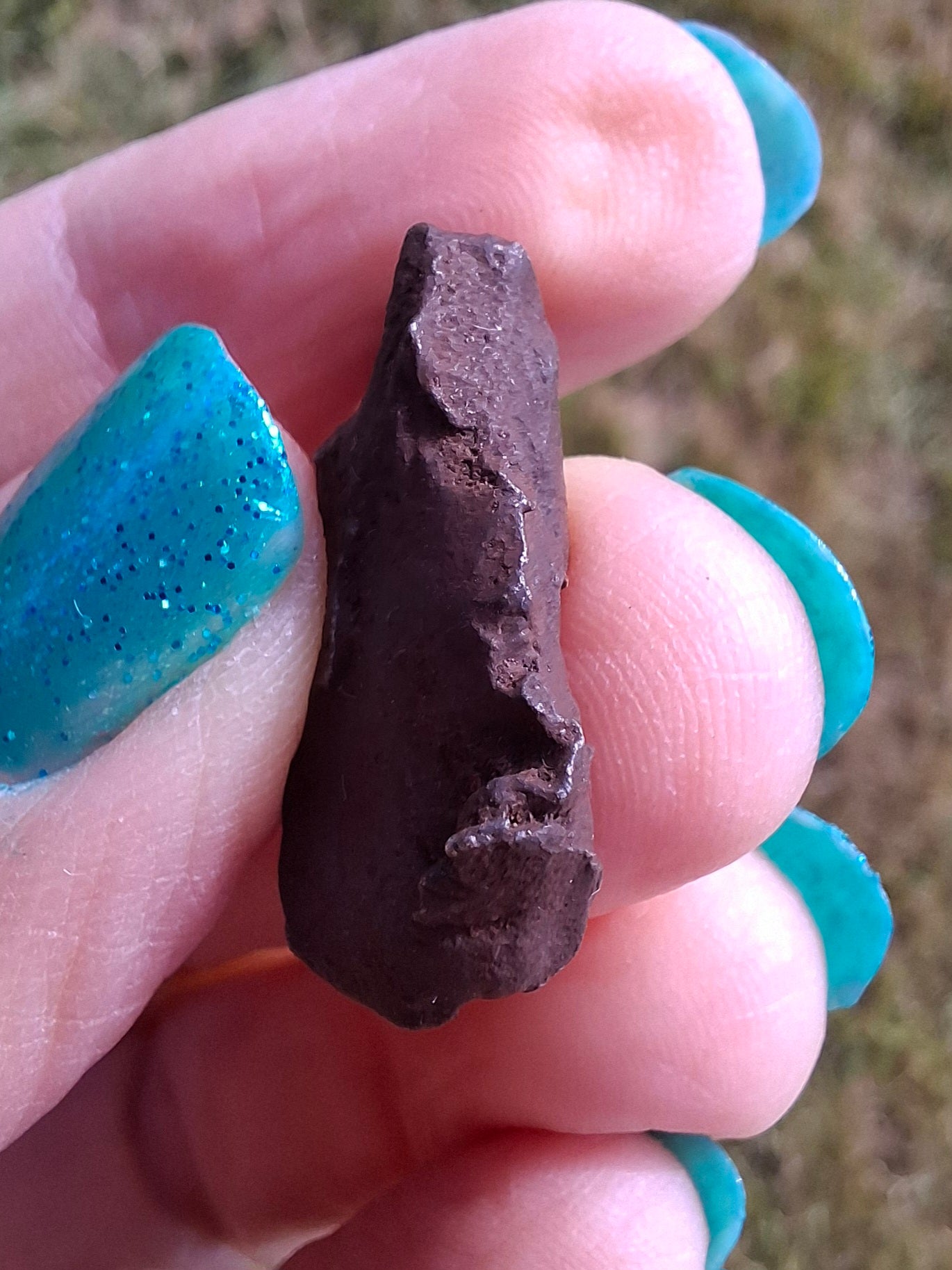 Gebel Kamil Iron Meteorite, 12.80g (Ref: K33)