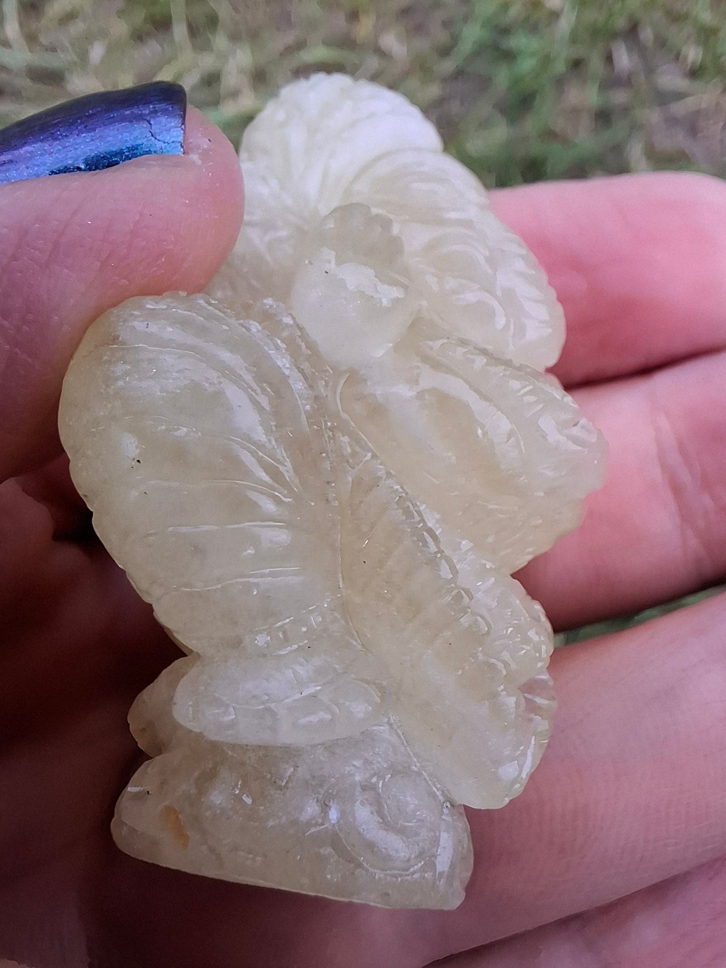 Libyan Desert Glass GANESHA craving, 31.21g, Tektite (Ref: Ganesha2)