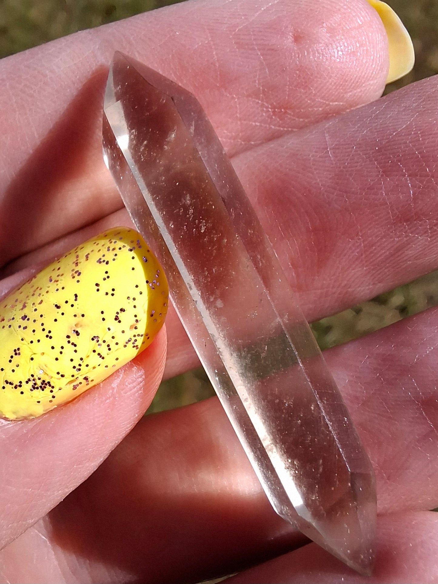 Libyan Desert Glass DT Carving, 4.71g, Tektite (Ref: LDT2)