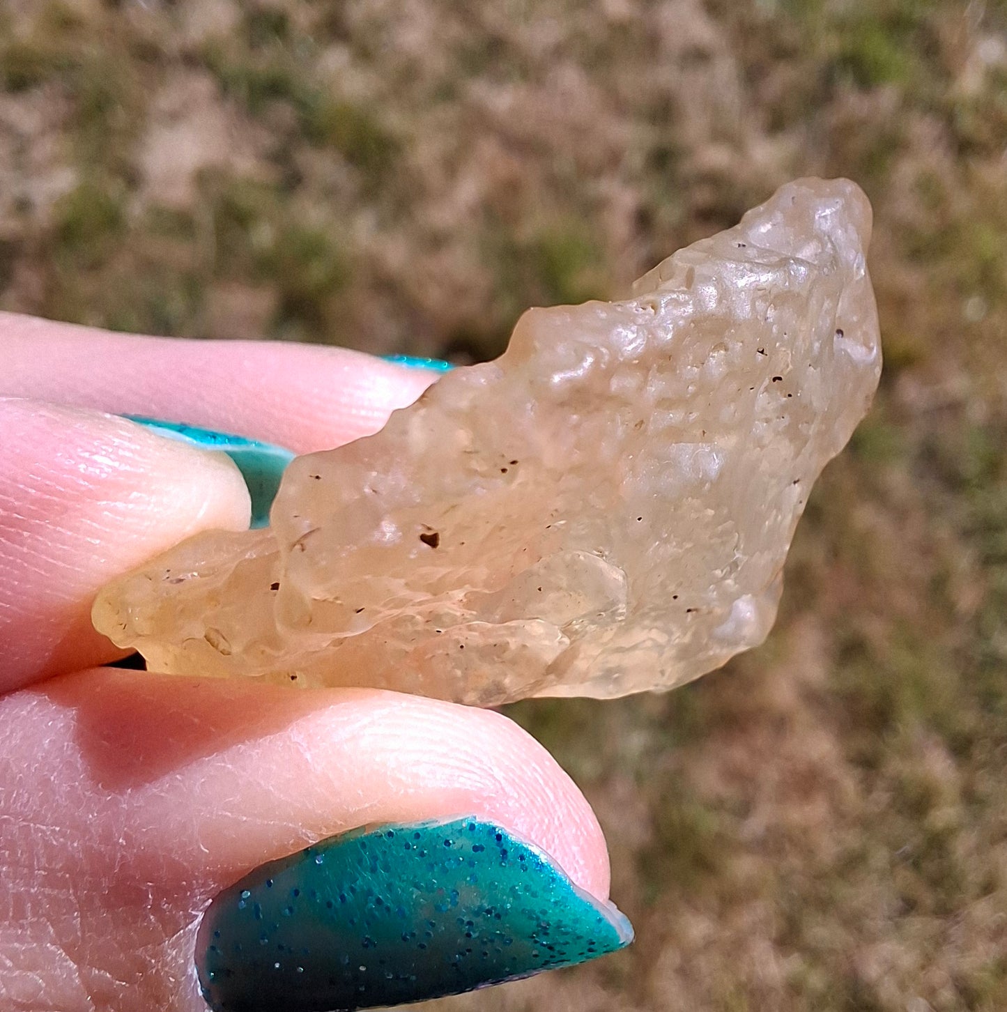 Libyan Desert Glass Piece, 10.00g, Tektite