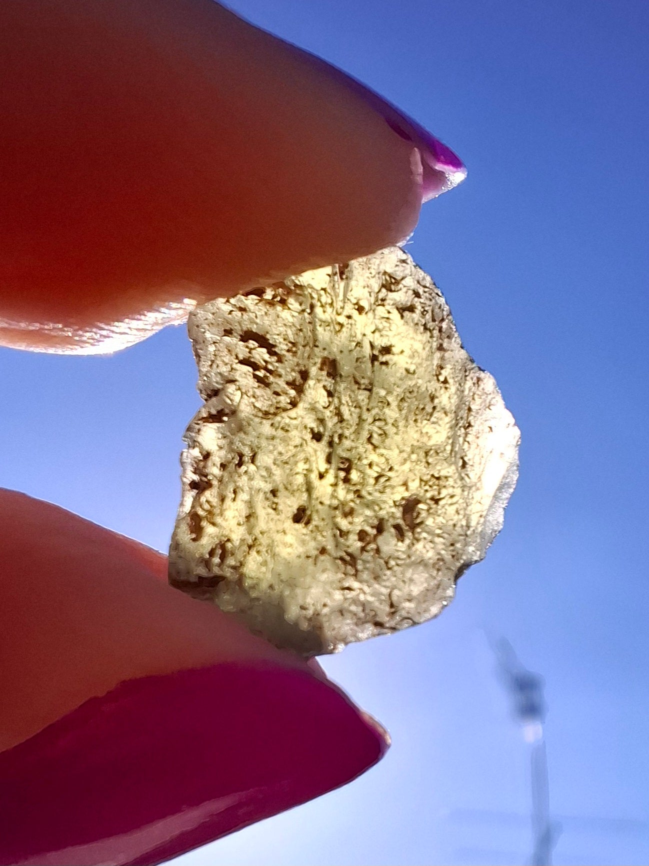 Moldavite Piece, 1.16g, Tektite (Ref: 1461)