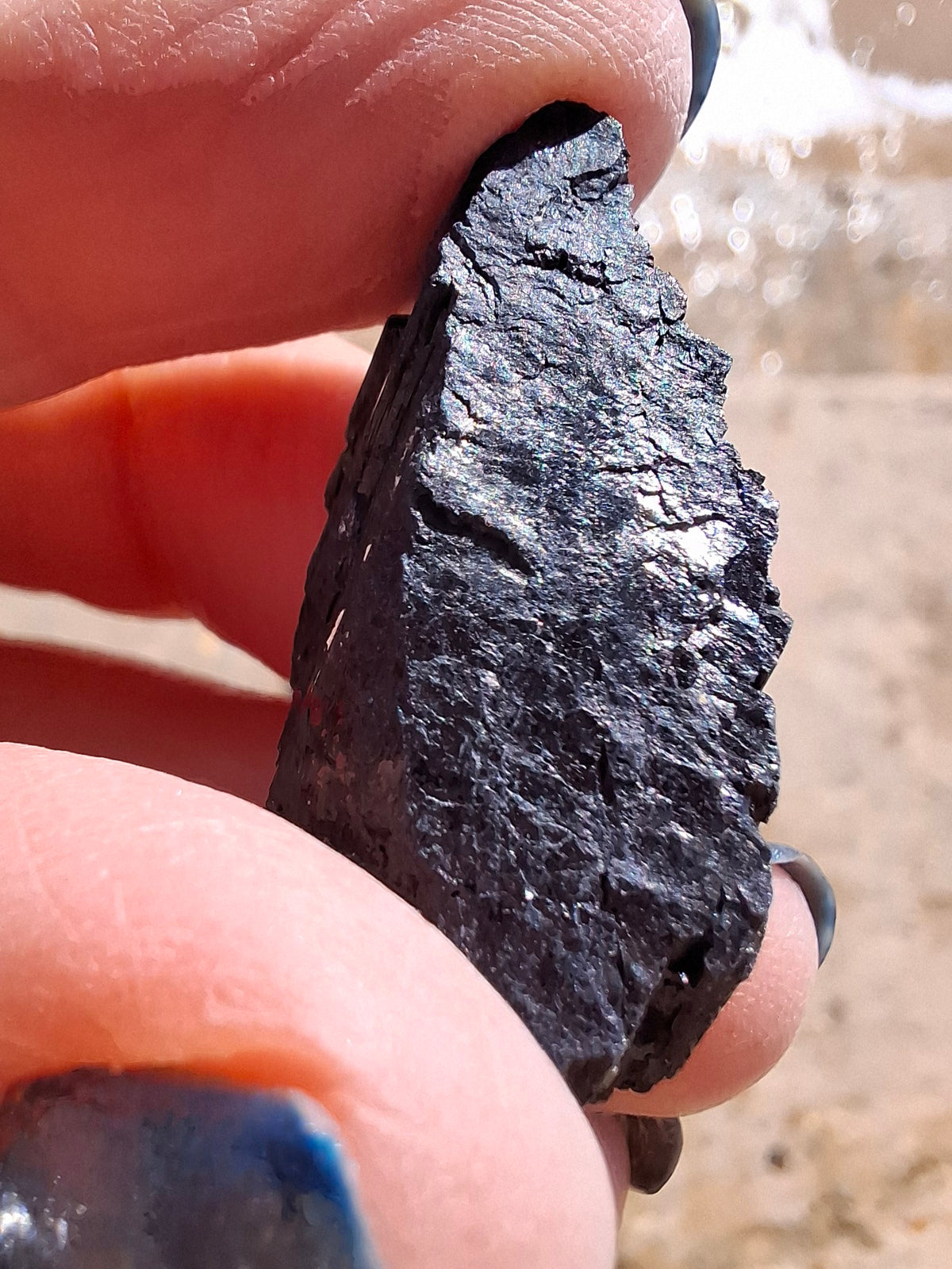 Black Tourmaline RAW, 8.73g, Crystal (Ref: RBT8)