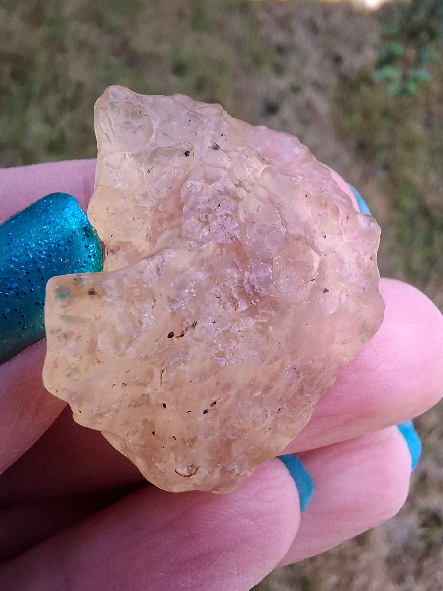 Libyan Desert Glass Piece, 10.00g, Tektite