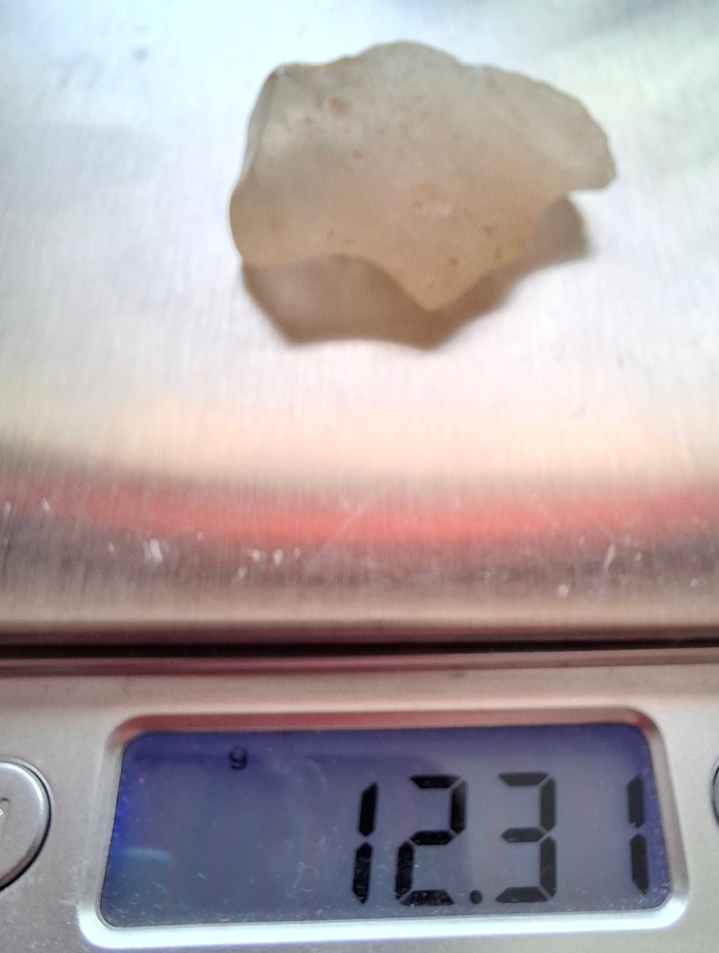 Libyan Desert Glass Piece, 12.31g, Tektite