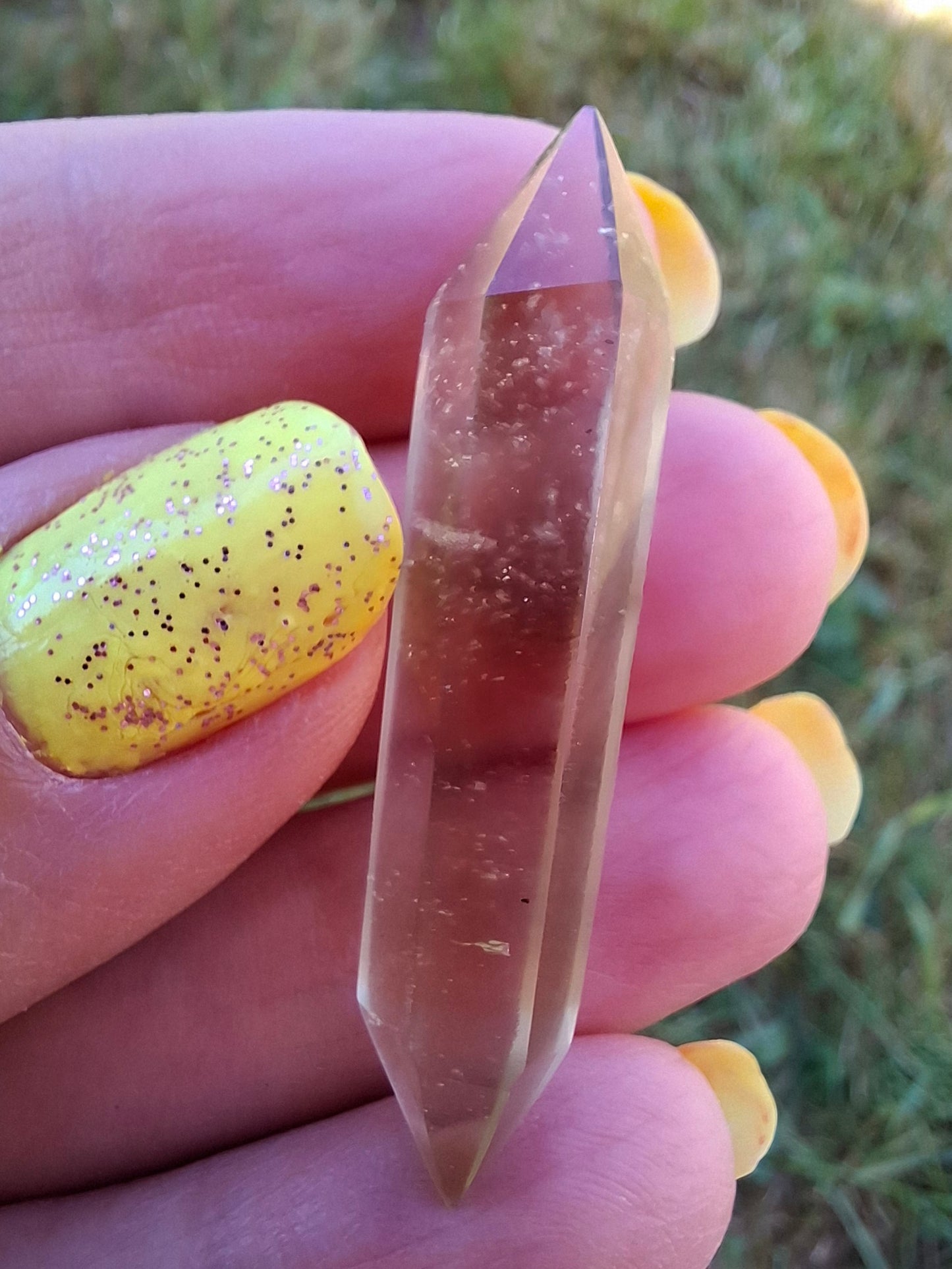 Libyan Desert Glass DT Carving, 4.71g, Tektite (Ref: LDT9)