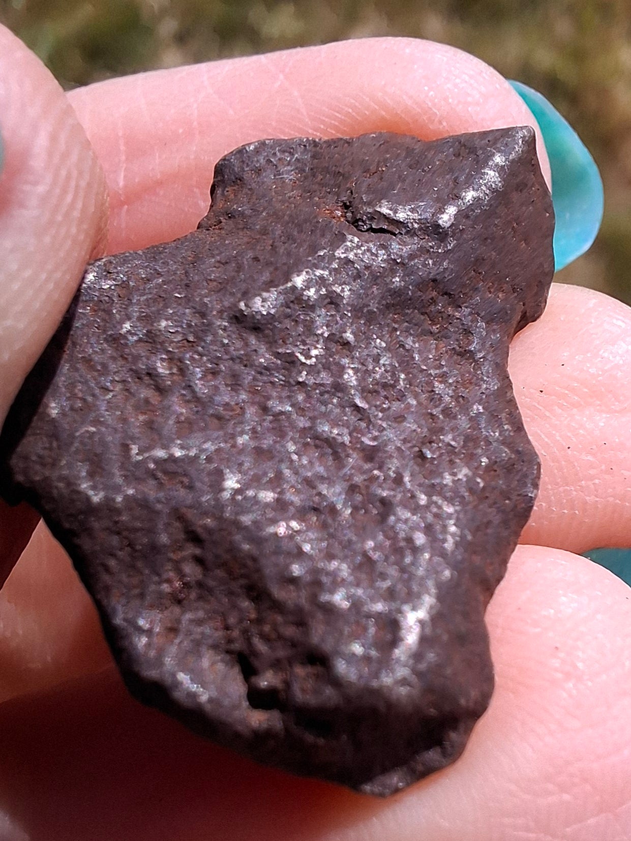Gebel Kamil Iron Meteorite, 12.64g (Ref: K31)