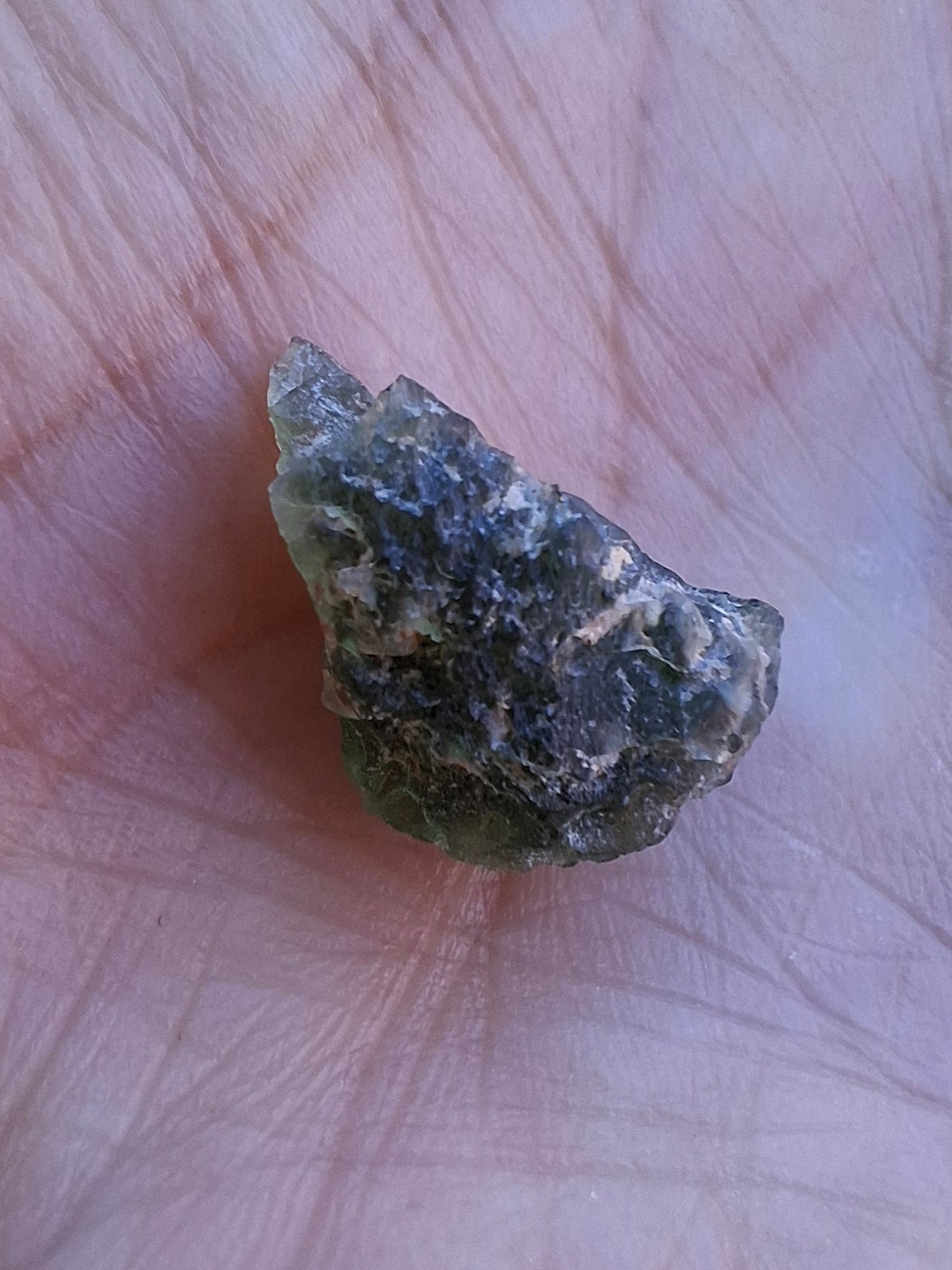 Moldavite Piece, 1.23g, Tektite (Ref: 1484)