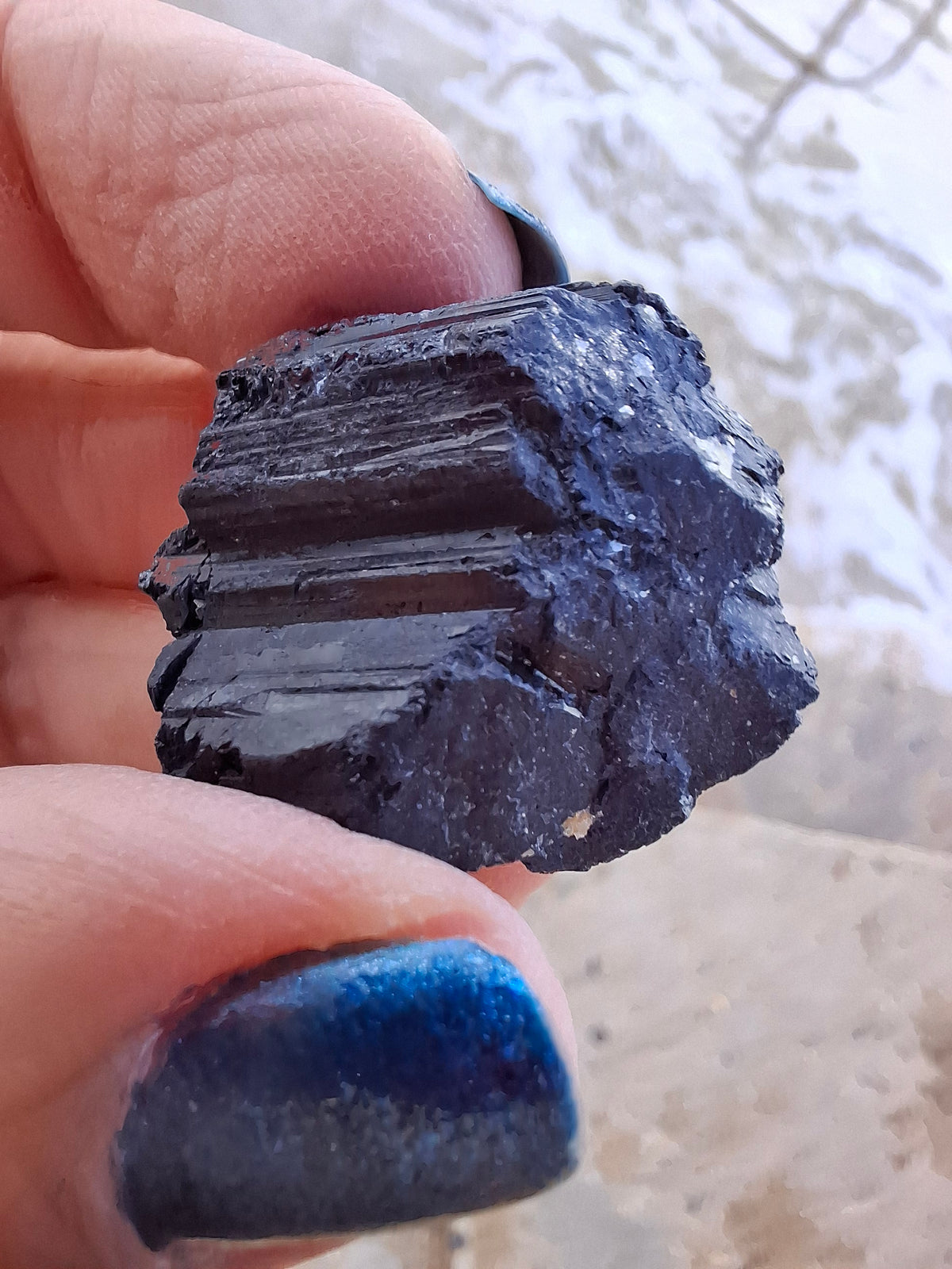 Black Tourmaline RAW, 11.70g, Crystal (Ref: RBT6)