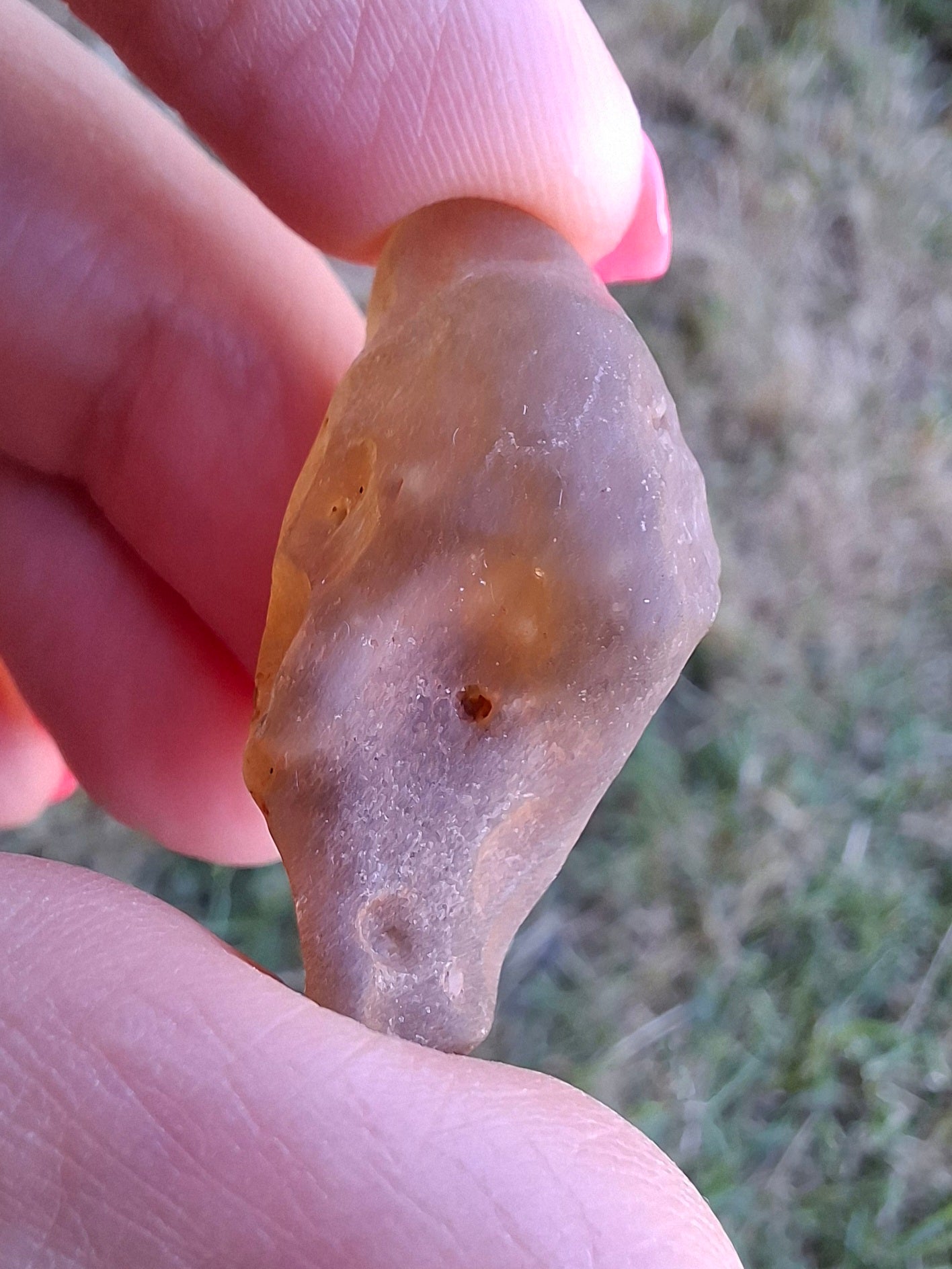 Libyan Desert Glass (darker) Piece, 10.25g, Tektite (Ref: L1368)