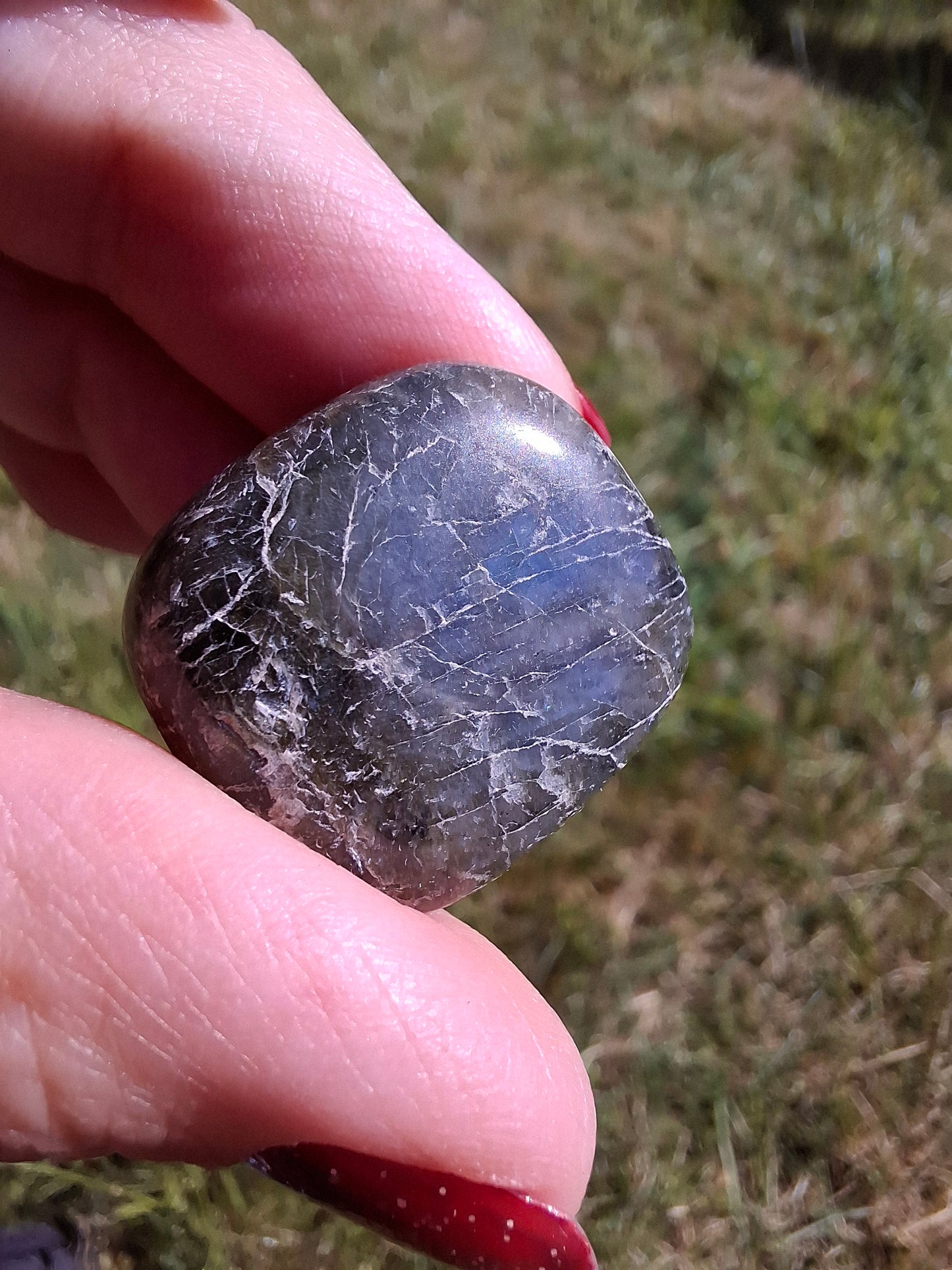 Labradorite, Tumble Stone, Crystal (Ref: T214)