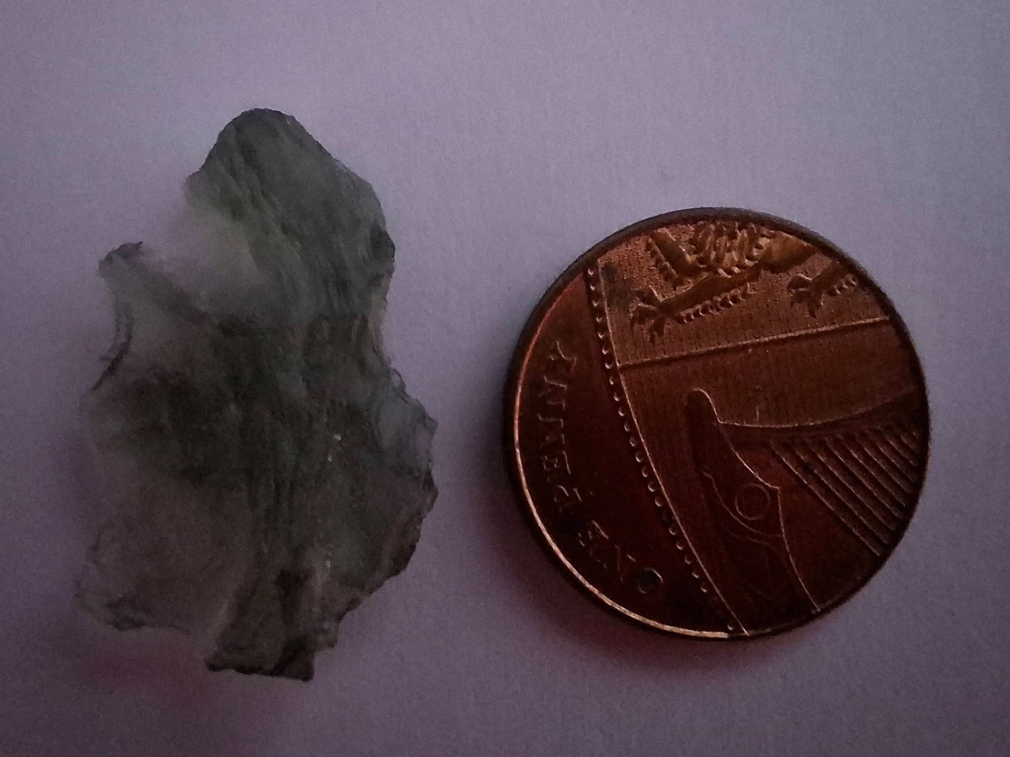 Moldavite Piece, PARYZ, 1.54g, Tektite (Ref: 1360)