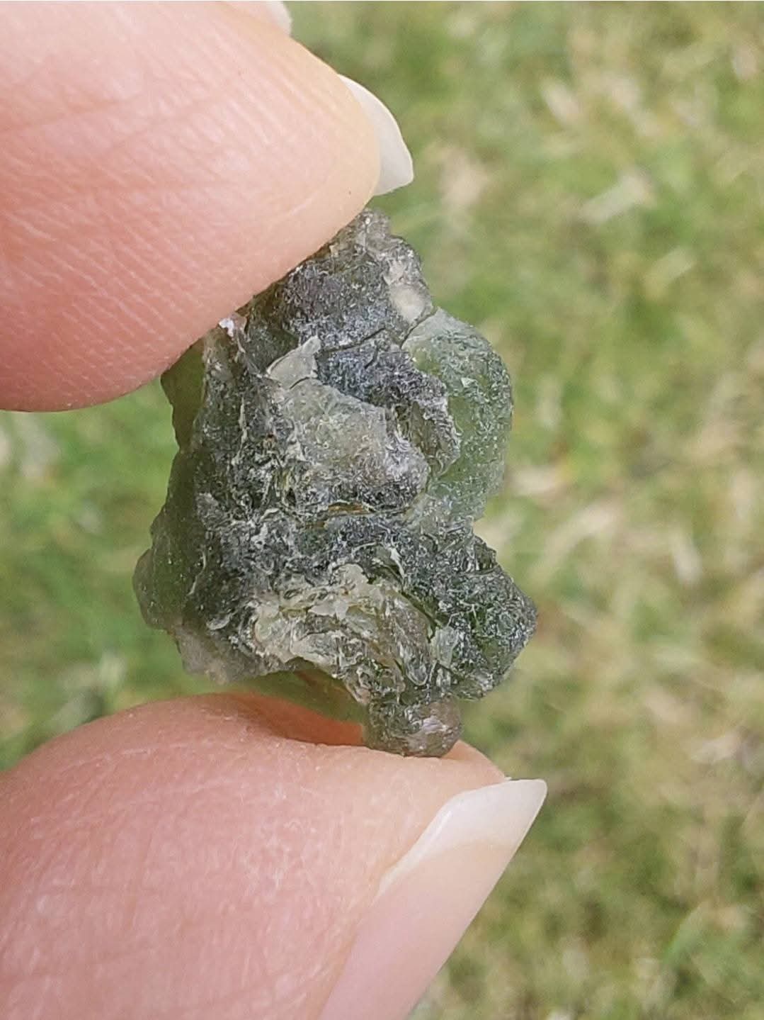 Moldavite Piece, 1.82g, Tektite (Ref: E172)