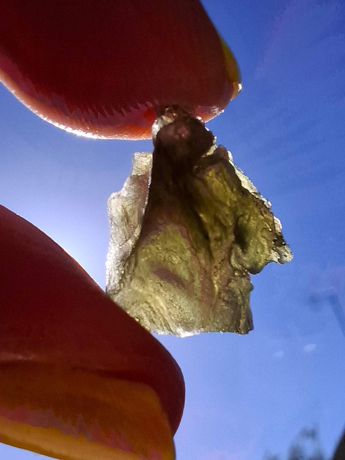Moldavite Piece, 1.74g, Tektite (Ref: 1513)