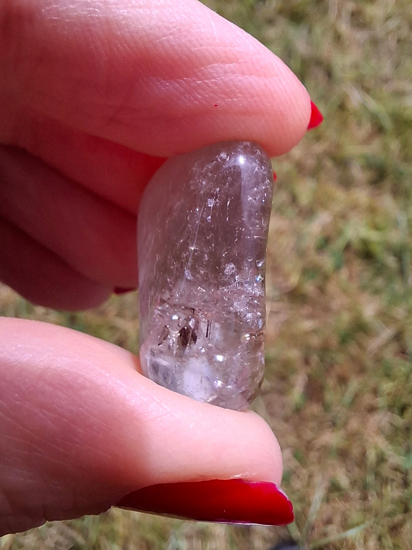 Smoky Quartz, Tumble Stone, Crystal (Ref: T106)