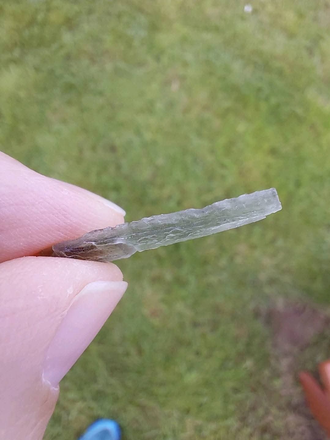 Moldavite Piece, 0.60g, Tektite (E243)