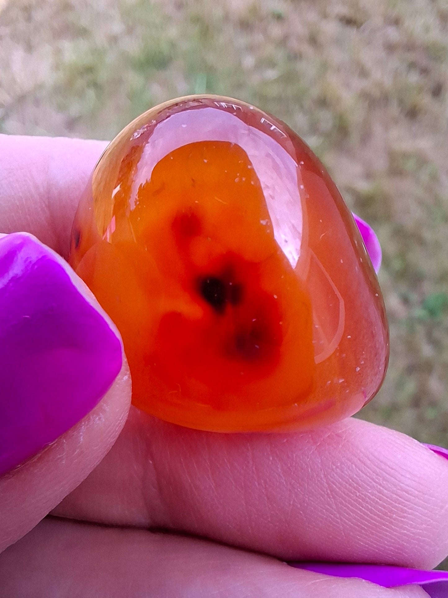 Carnelian, Tumble Stone, Crystal (Ref: T68)