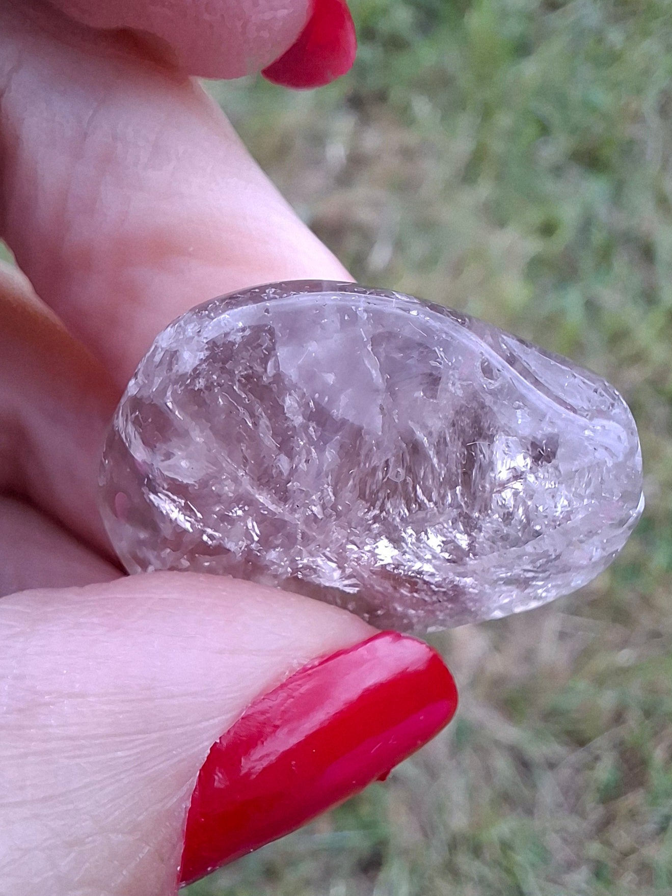 Smoky Quartz, Tumble Stone, Crystal (Ref: T108)