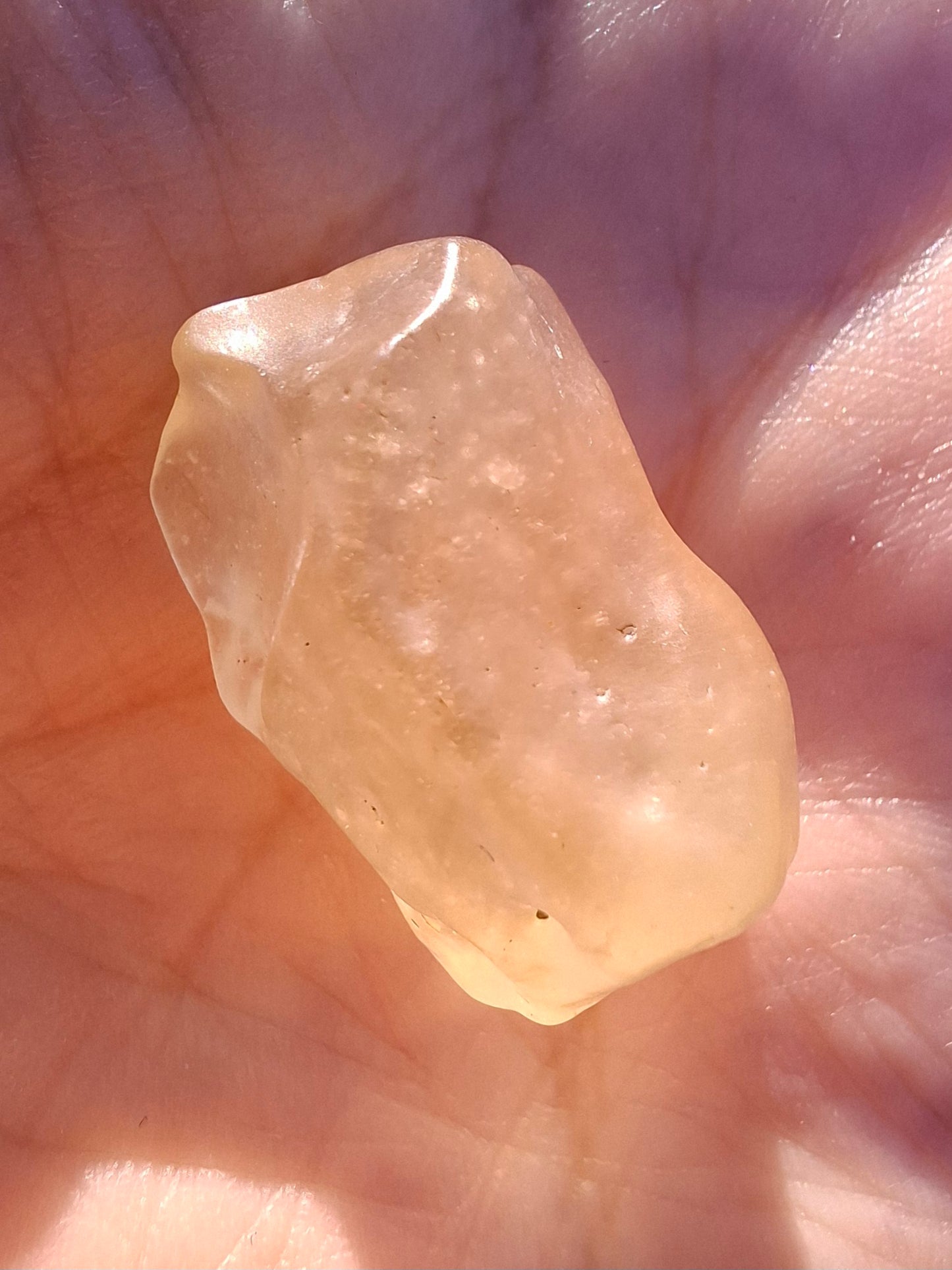 Libyan Desert Glass Piece, 7.46g, Tektite