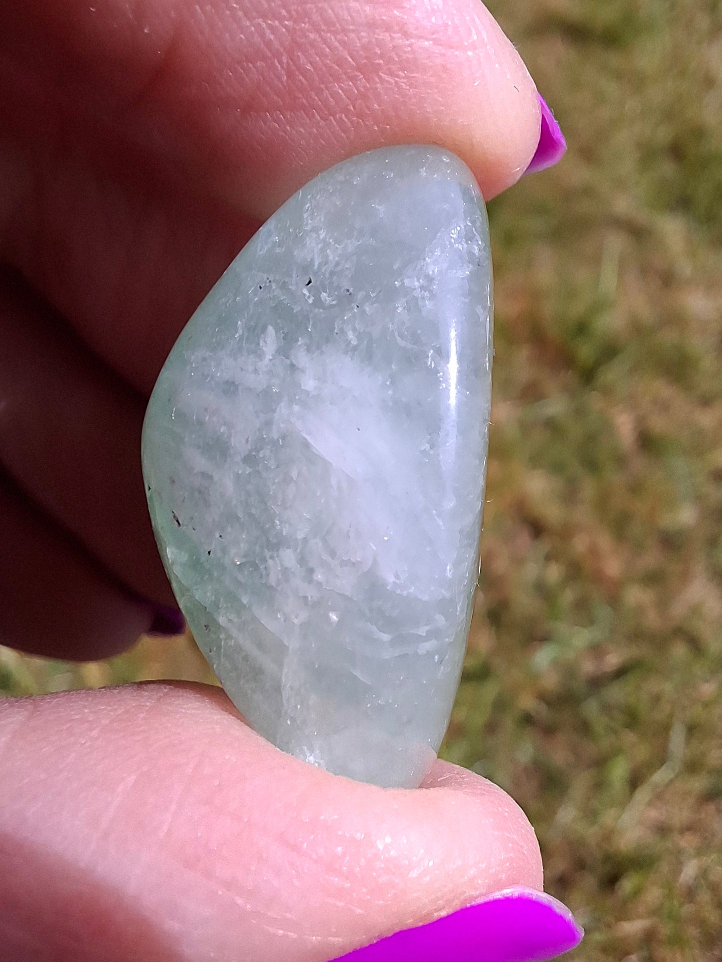 Fluorite, Tumble Stone, Crystal (Ref: T56)