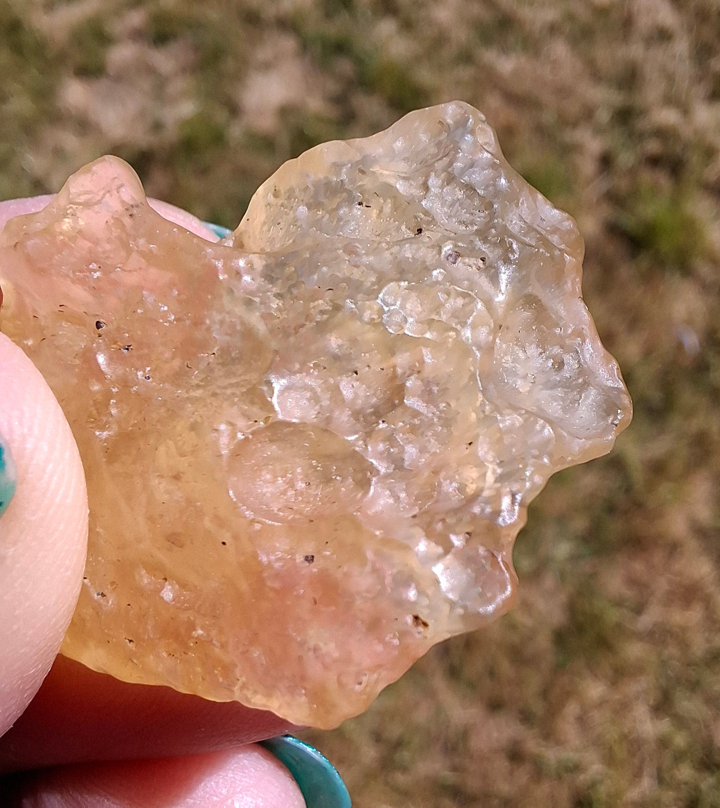 Libyan Desert Glass Piece, 10.00g, Tektite