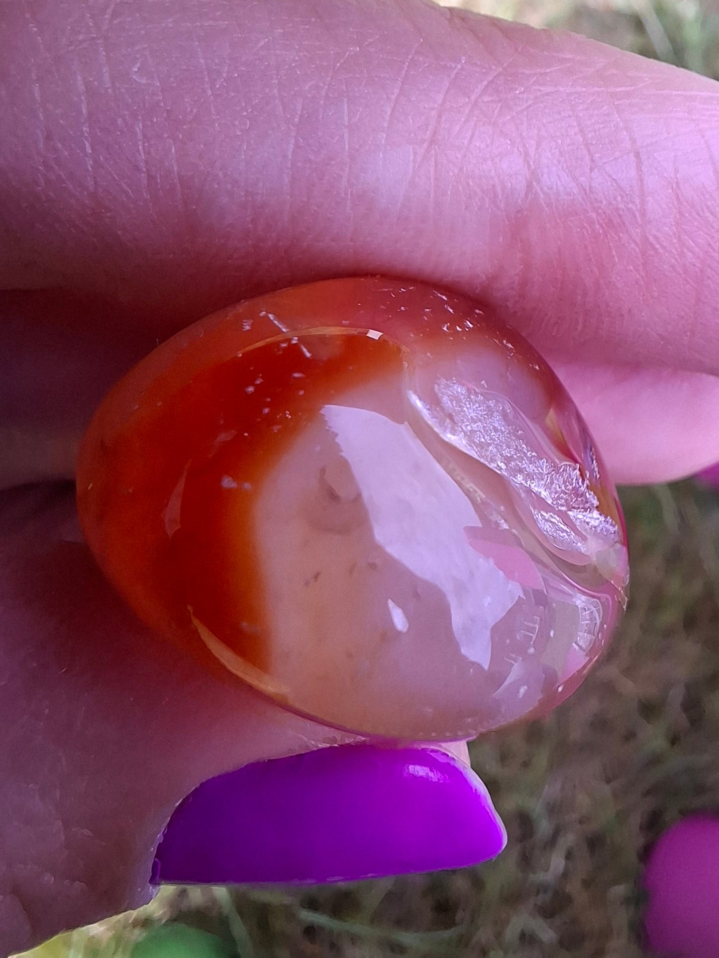 Carnelian, Tumble Stone, Crystal (Ref: T66)